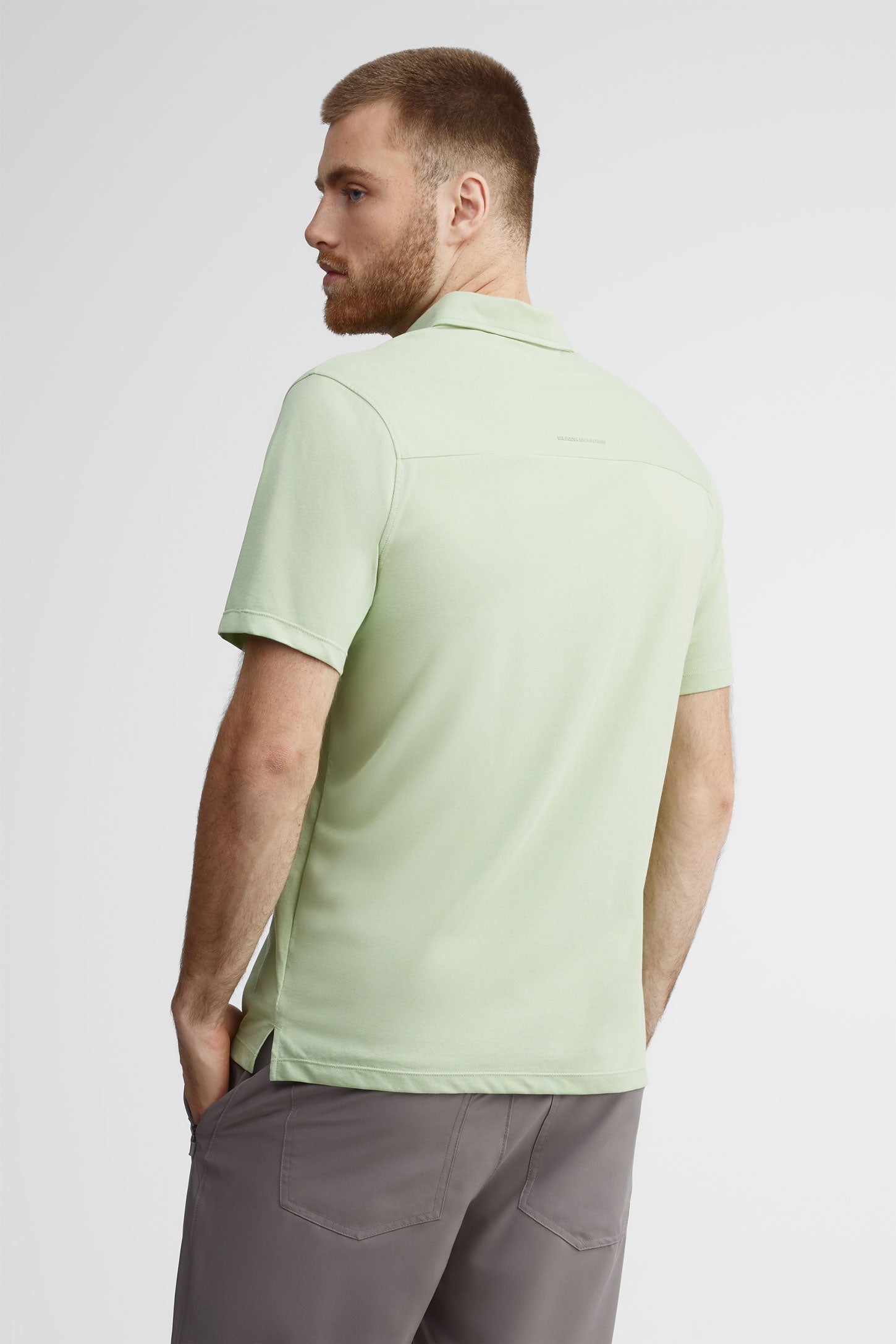 Polo manches courtes bambou BM - Homme && VERT