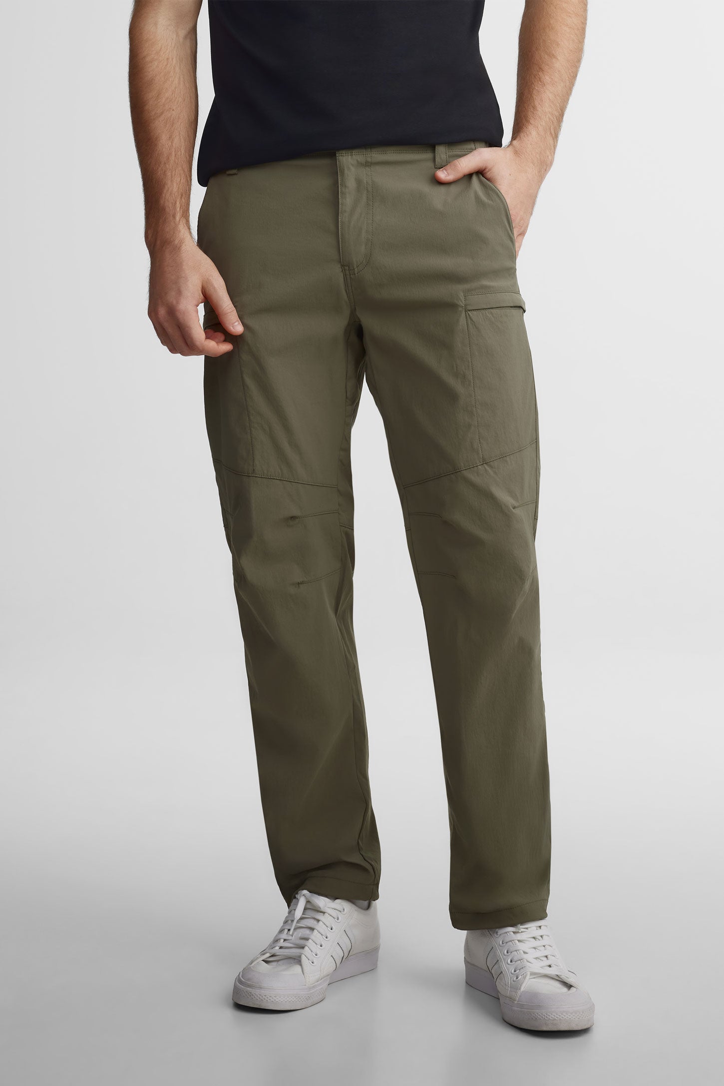 Pantalon cargo en ripstop BM - Homme && KAKI