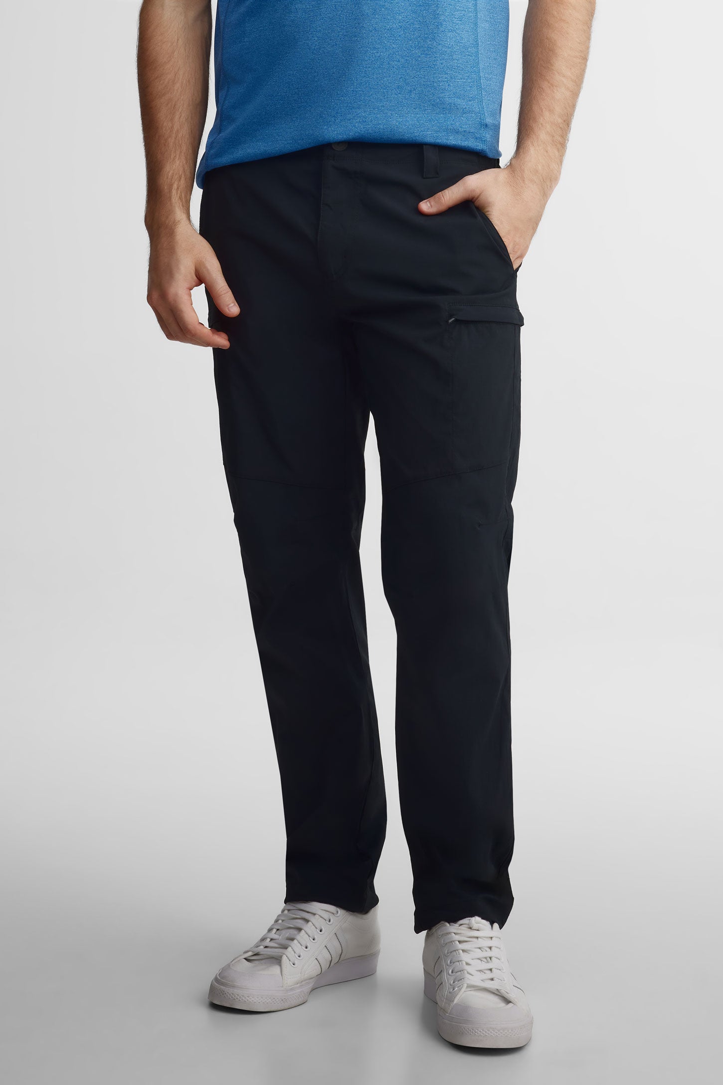 Pantalon cargo en ripstop BM - Homme && GRIS FONCE