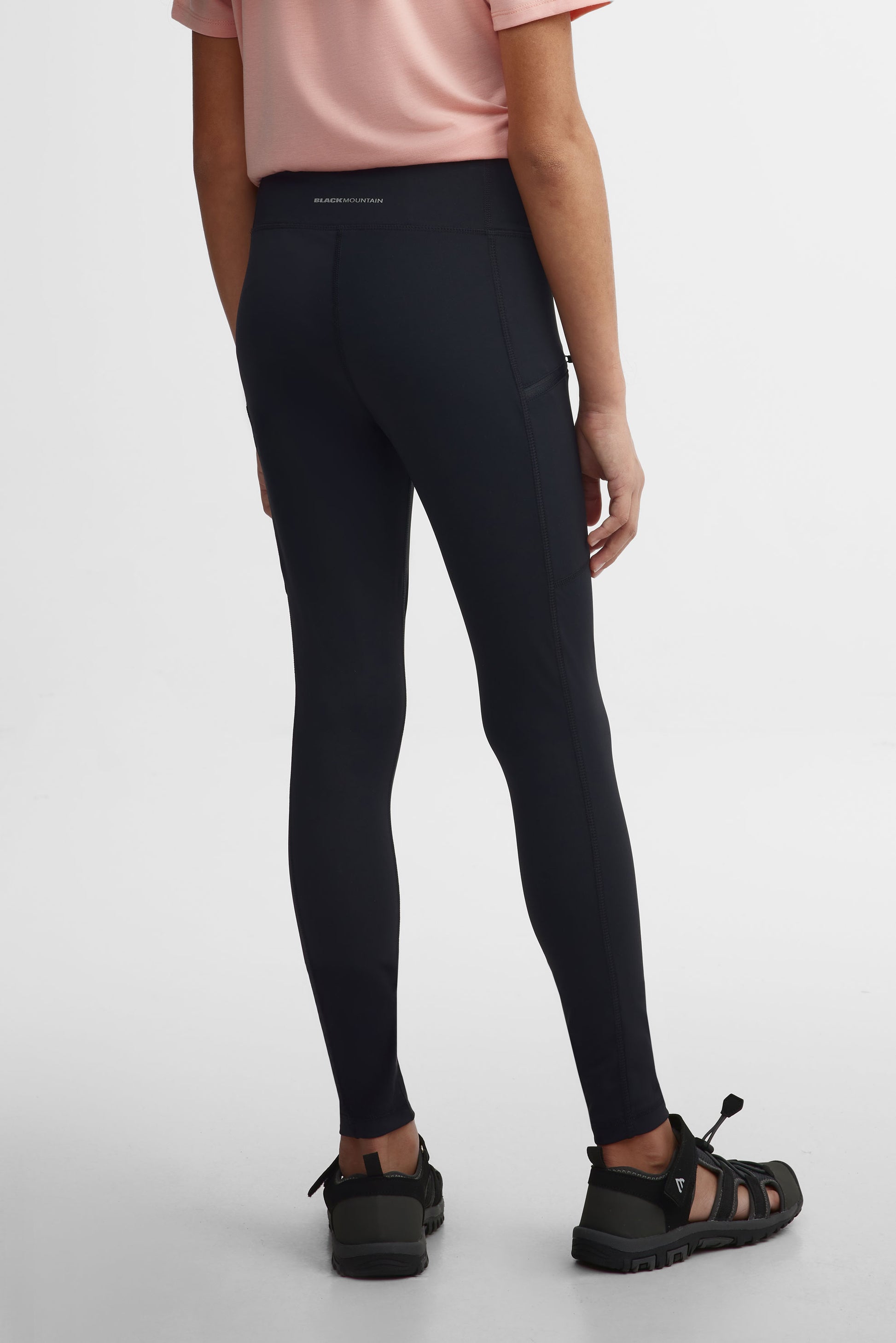 Legging compression BM - Ado fille && GRIS FONCE