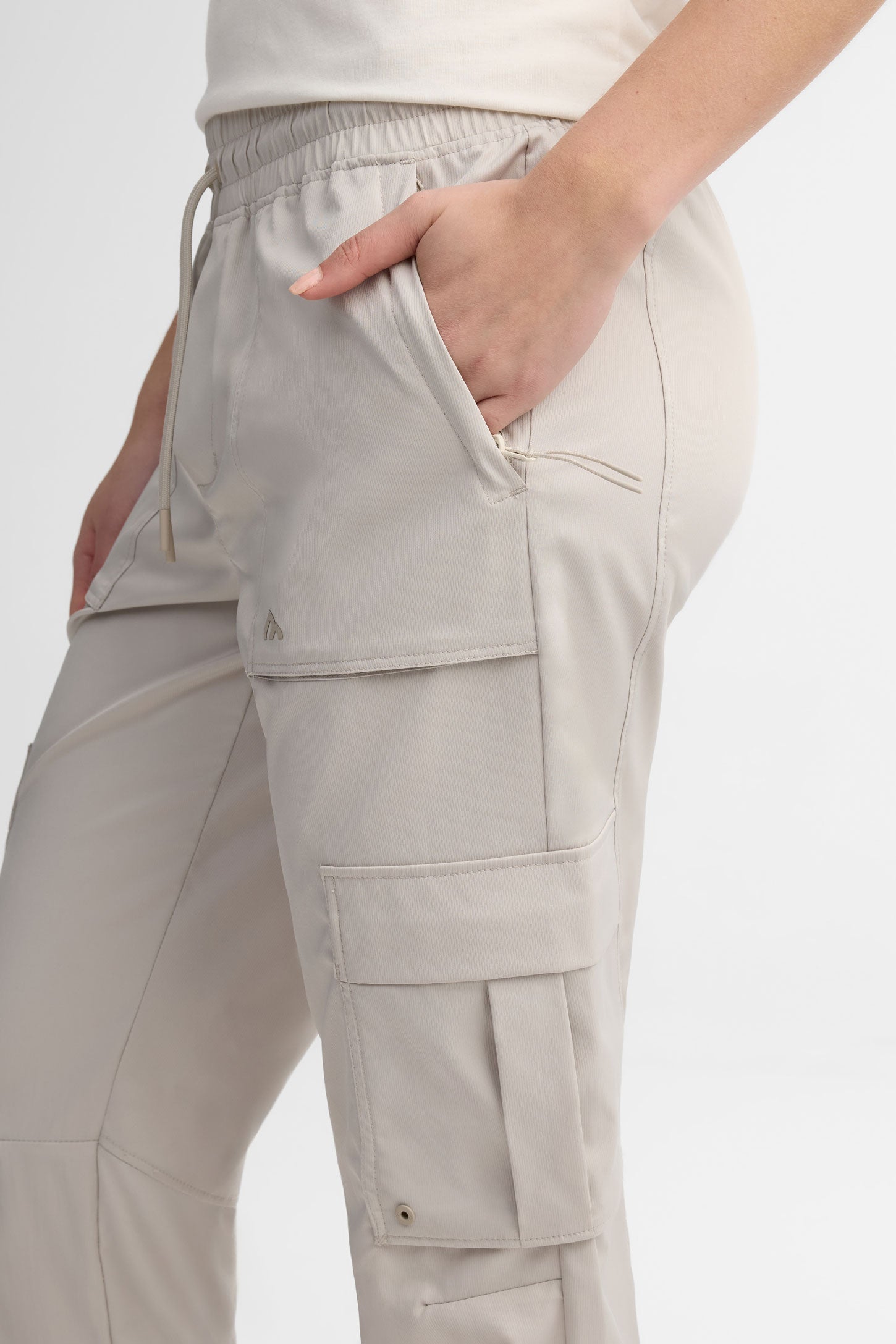 Pantalon cargo 7/8 BM - Femme && GRIS