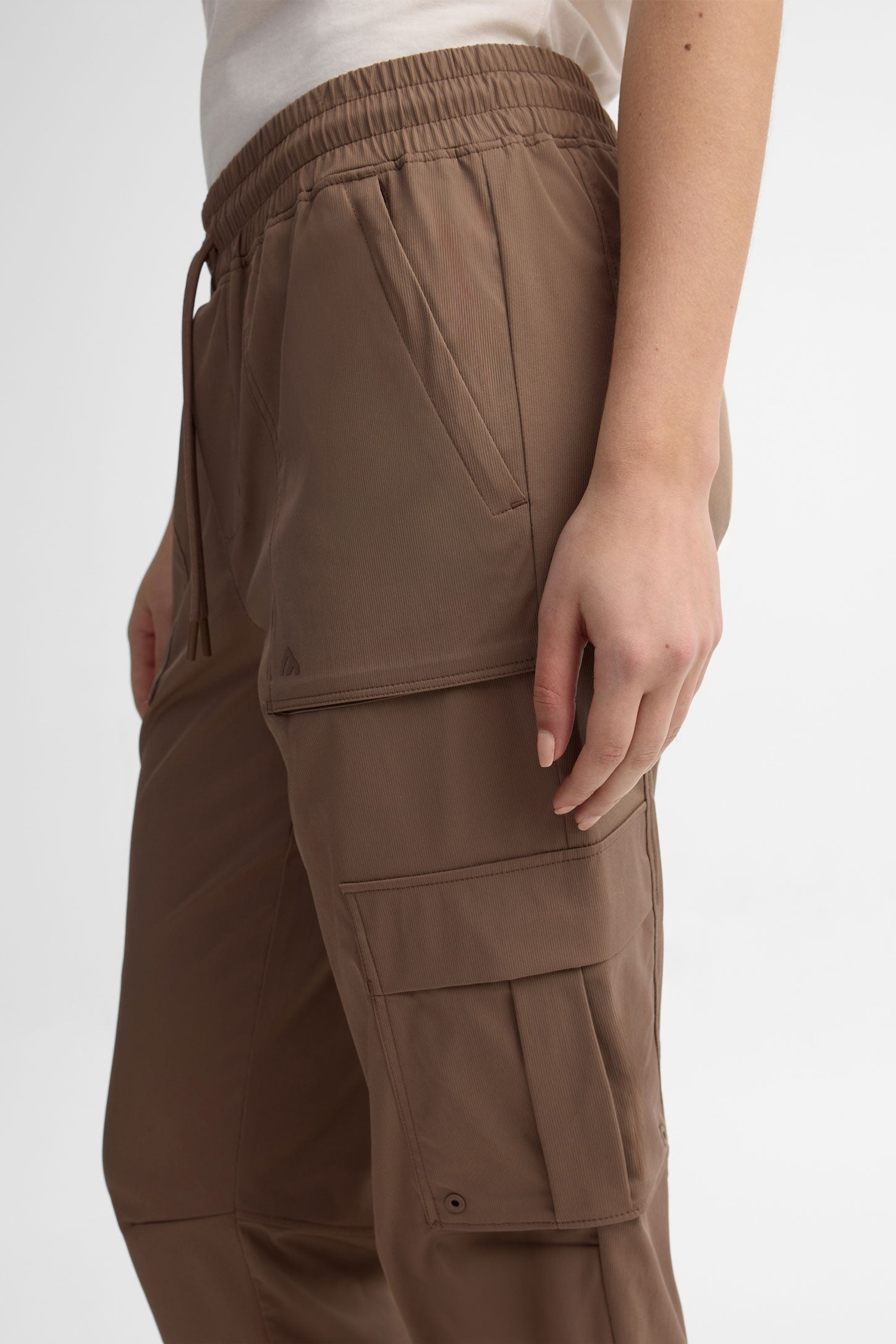 Pantalon cargo 7/8 BM - Femme && TAUPE