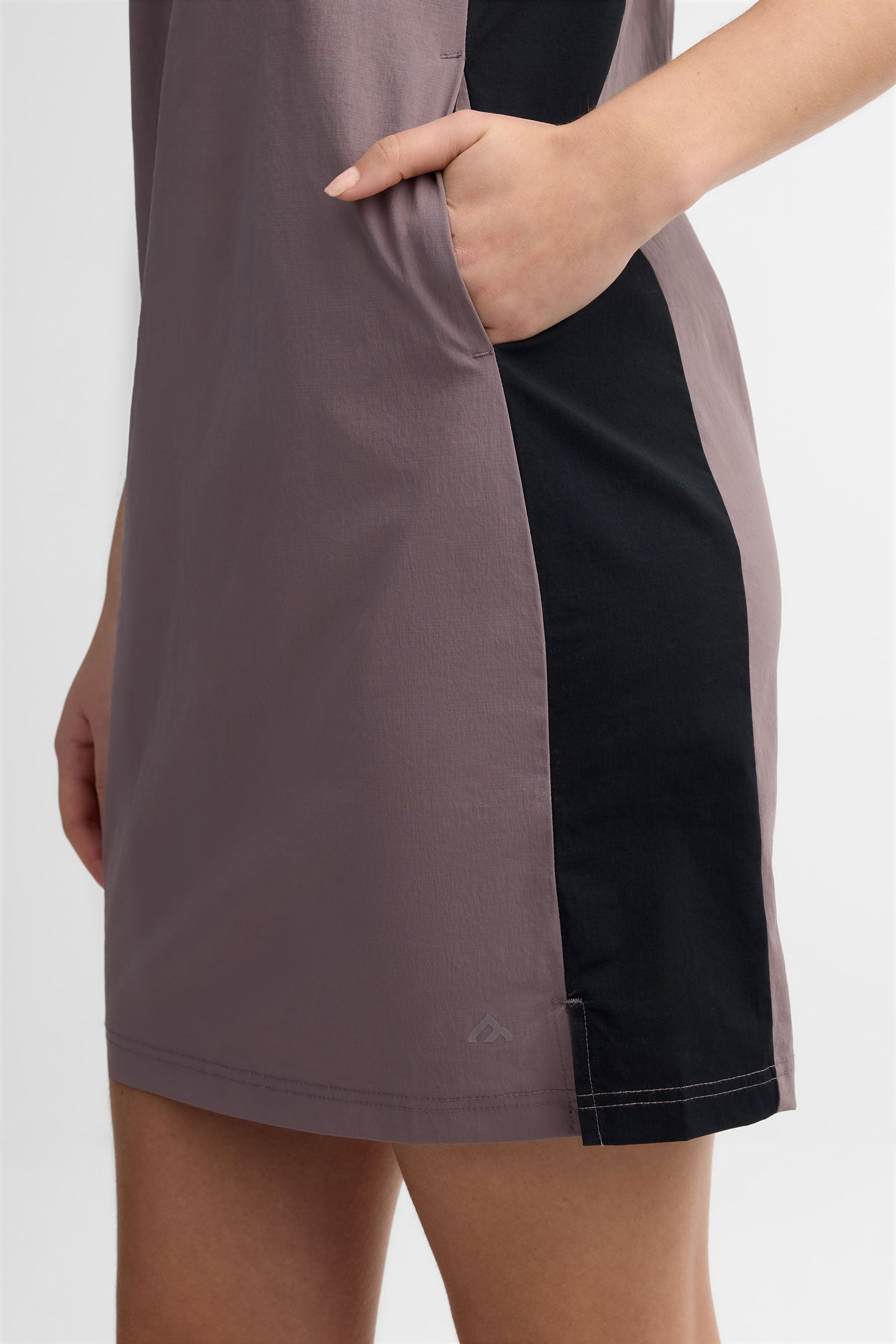 Robe semi-ajustée extensible BM - Femme && GRIS