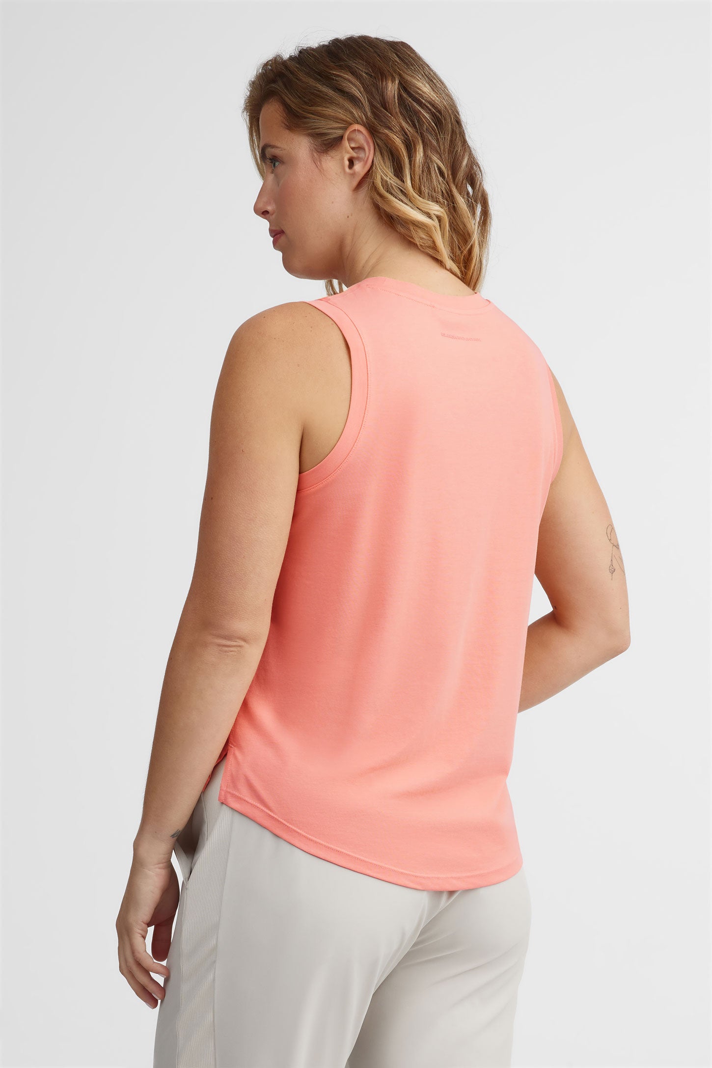 Camisole bambou et coton BM - Femme && ROSE