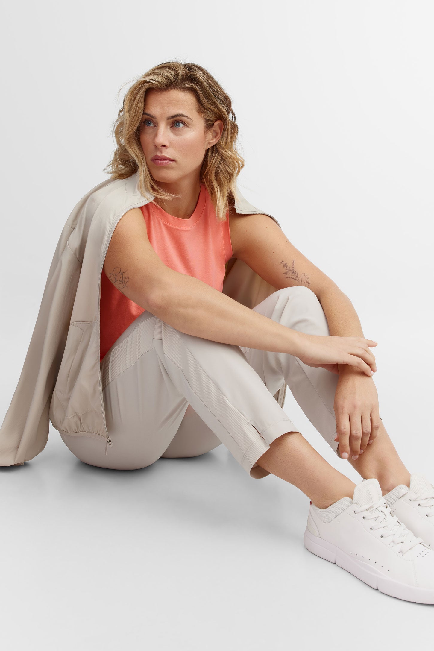 Camisole bambou et coton BM - Femme && ROSE