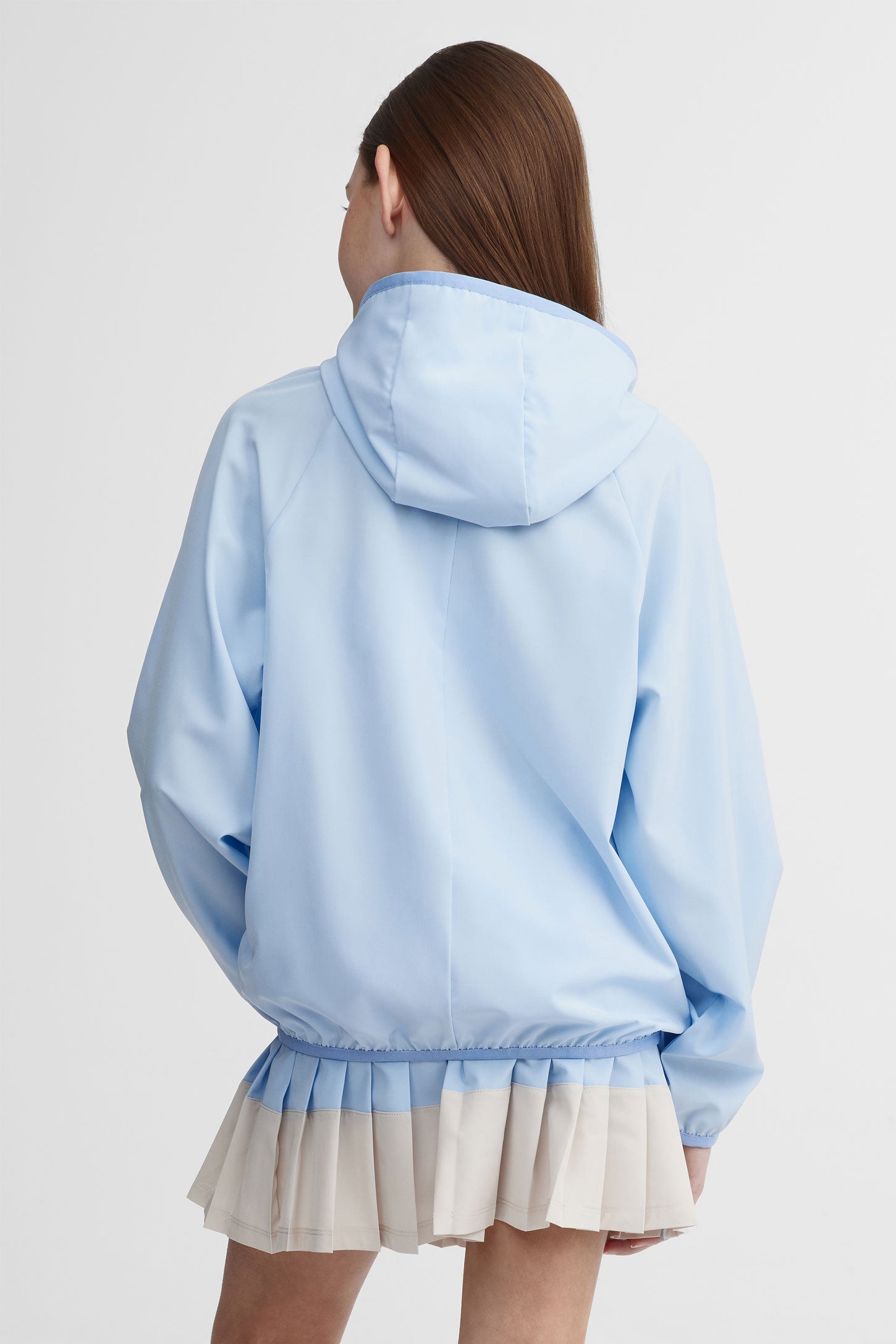 Veste à capuchon extensible 4 sens - Ado fille && BLEU