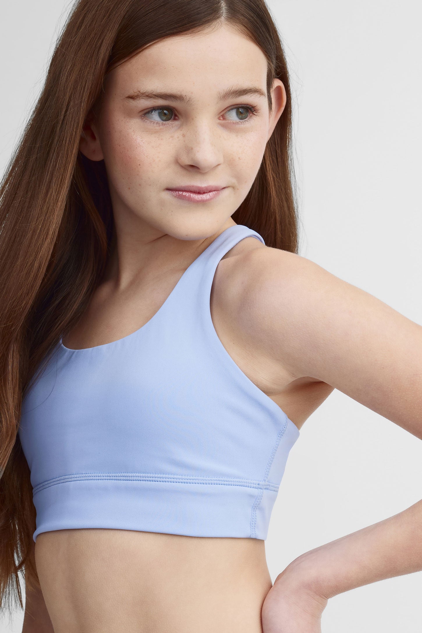 Soutien-gorge athlétique - Ado fille && BLEU