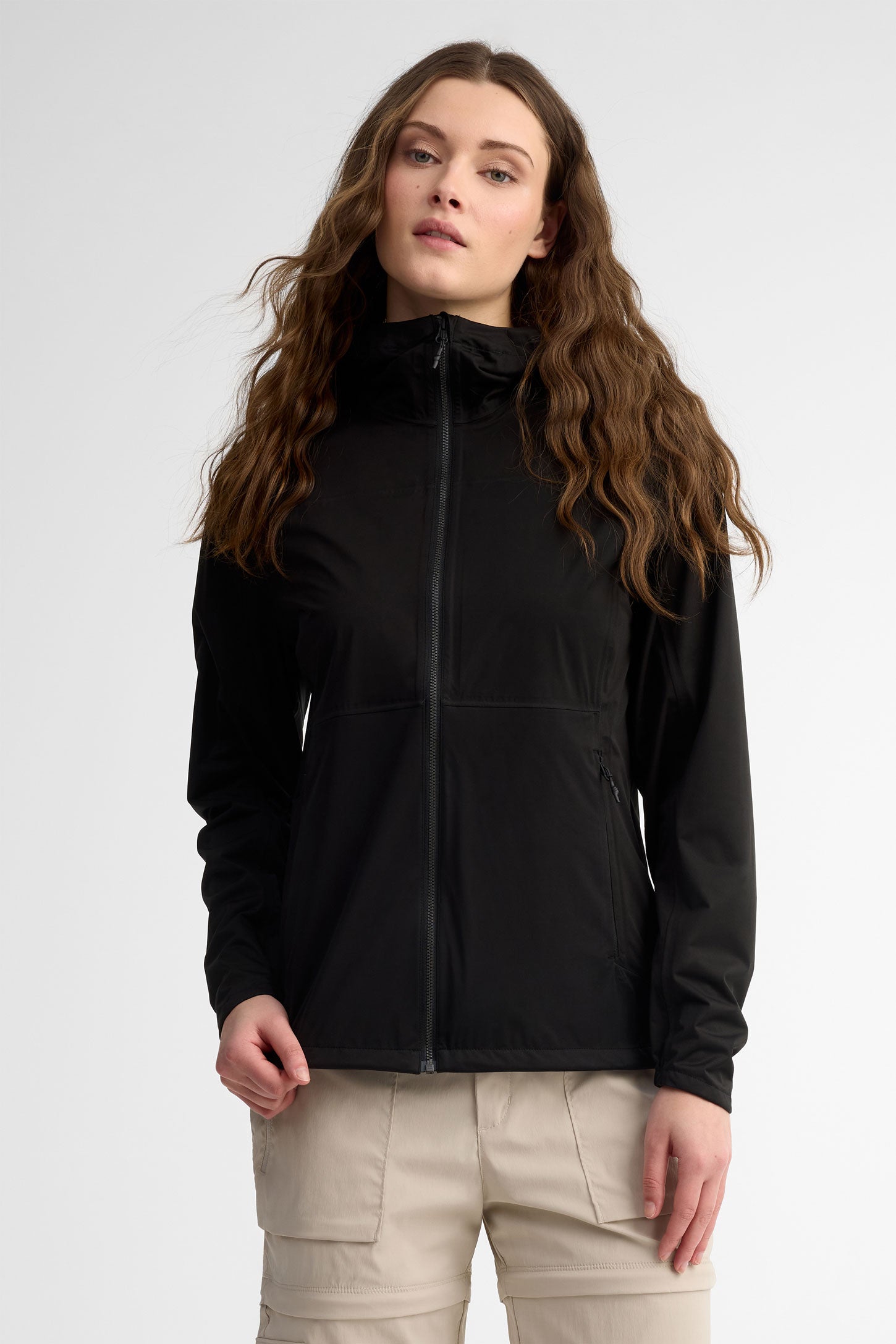 Manteau imperméable BM - Femme && NOIR