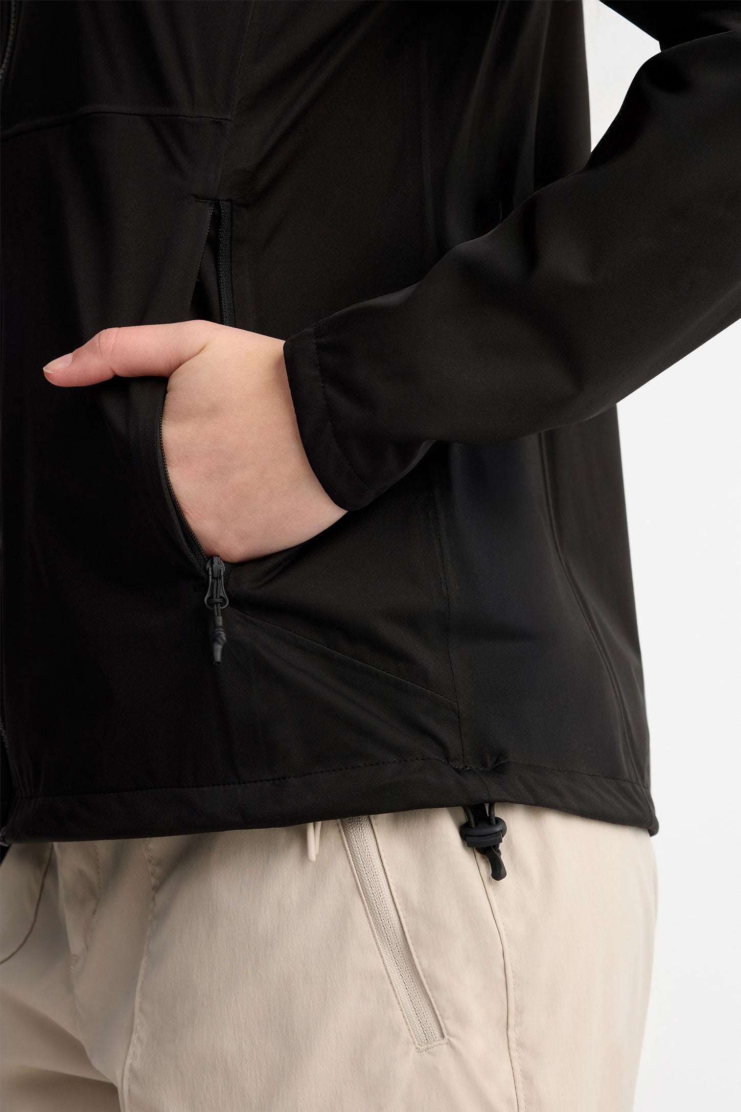 Manteau imperméable BM - Femme && NOIR