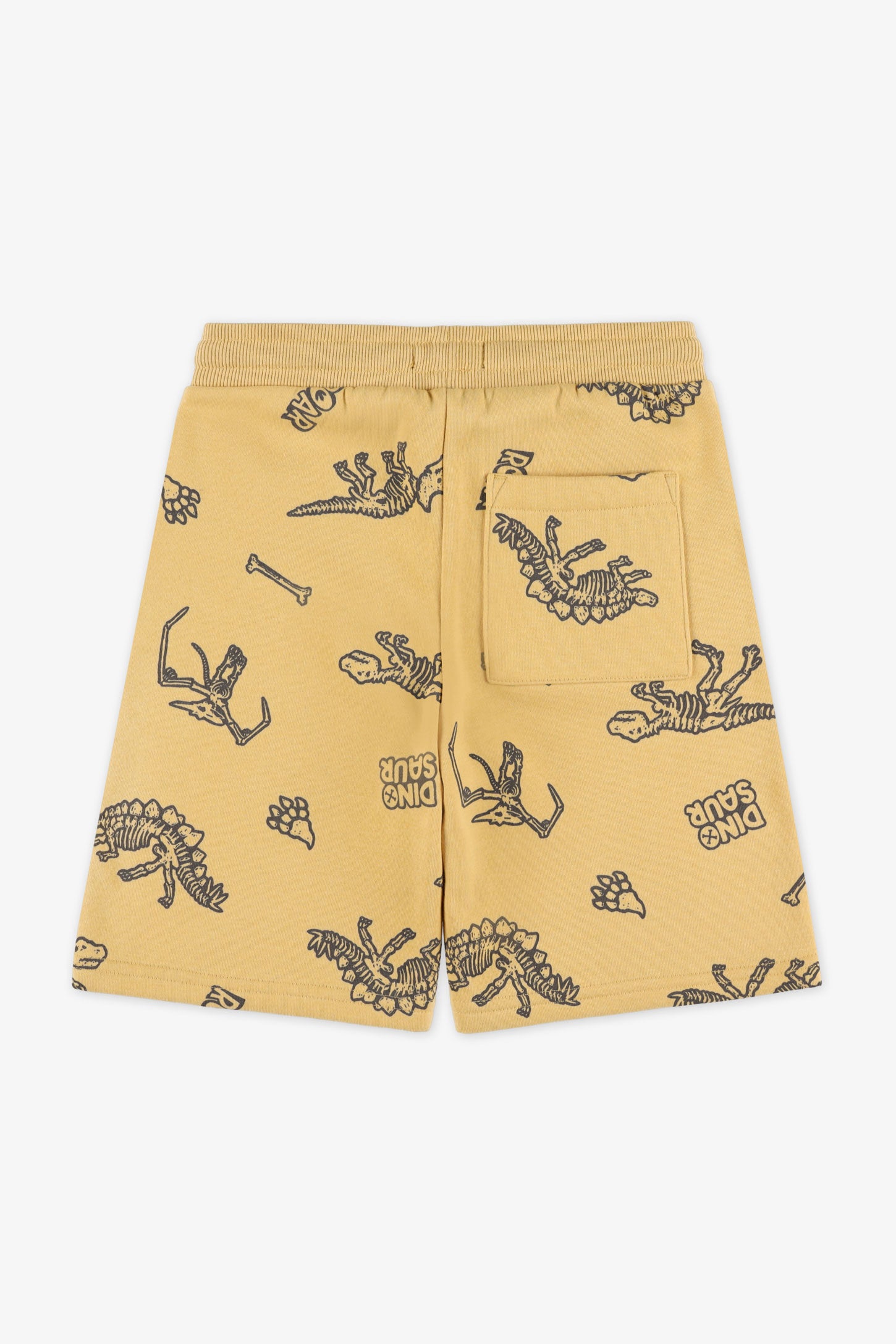 Short coton ouaté imprimé - Enfant garçon && JAUNE MULTI