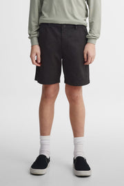 Short bermuda en twill - Ado garçon && NOIR