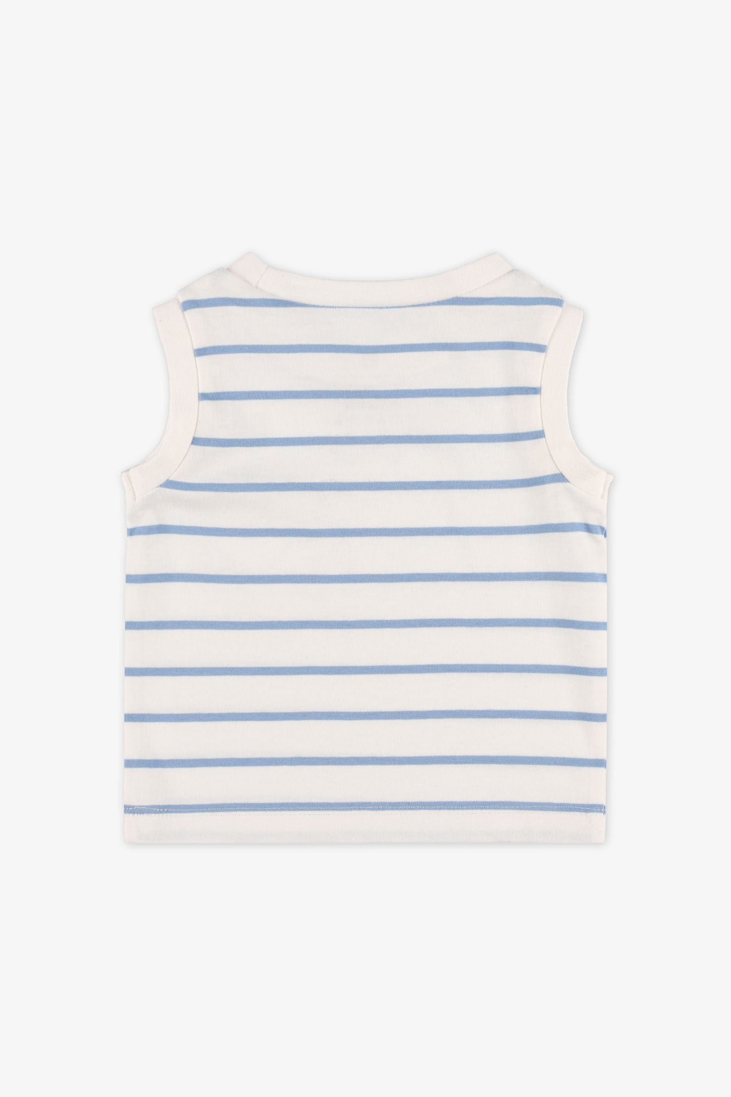 Camisole col rond en coton, 2T-3T, 2/15$ - Bébé garçon && BLEU MULTI
