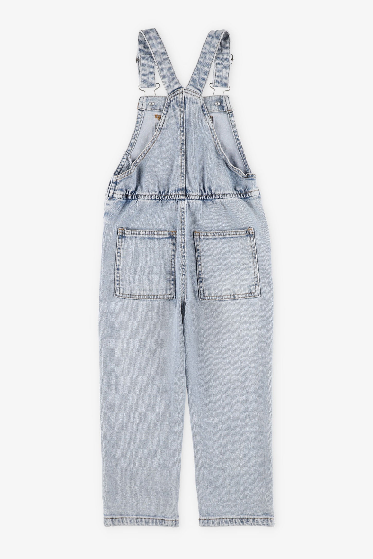 Salopette en jeans - Enfant fille && BLEU PALE