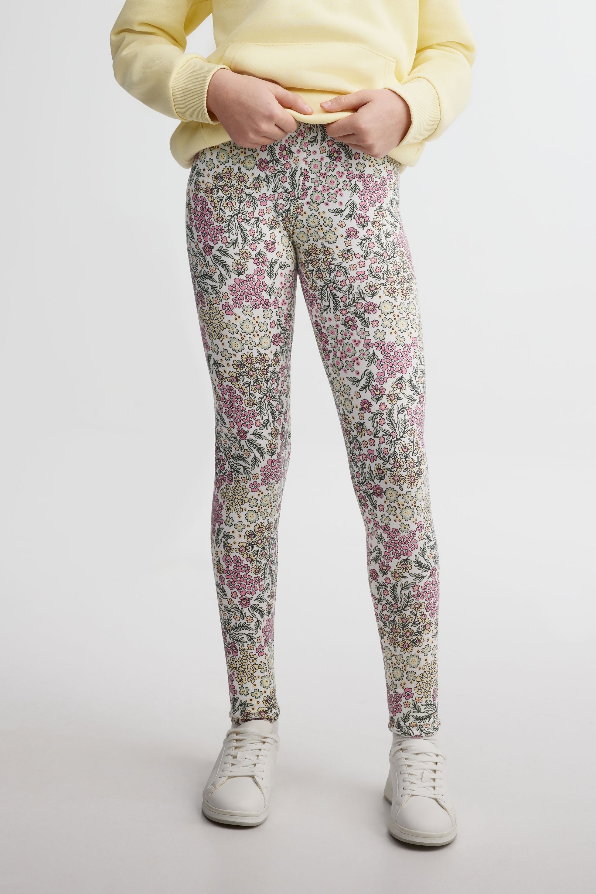 Legging imprimé moss, 2/25$ - Ado fille && BLANC MULTI