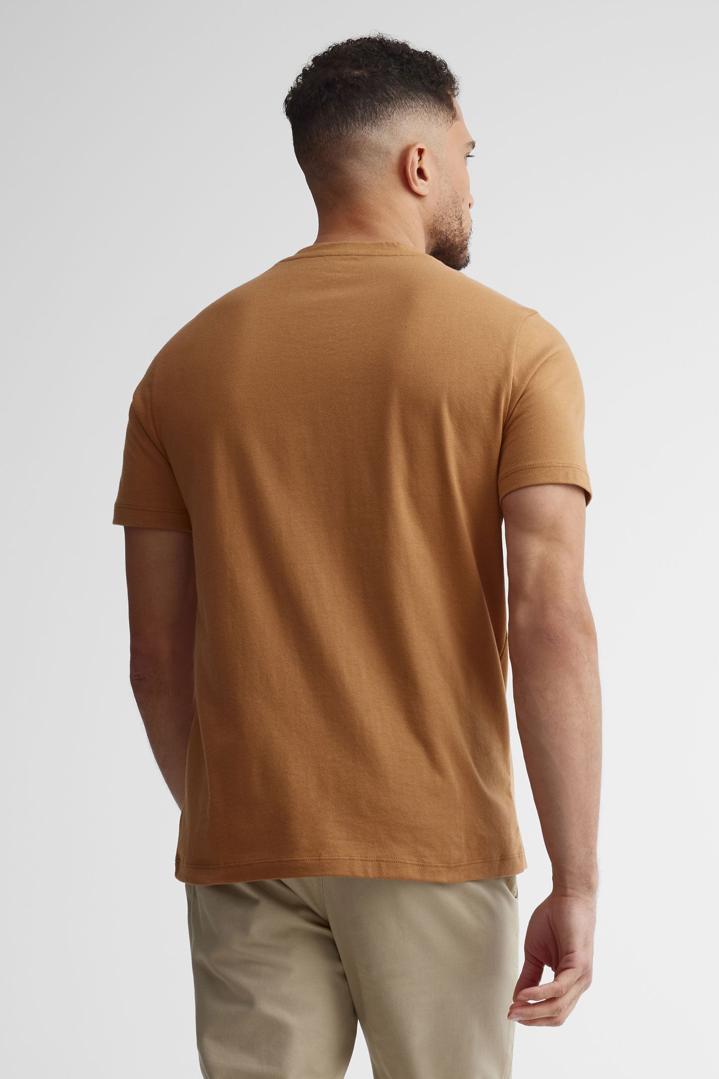 T-shirt à poche en coton, 2/30$ - Homme && BRONZÉ