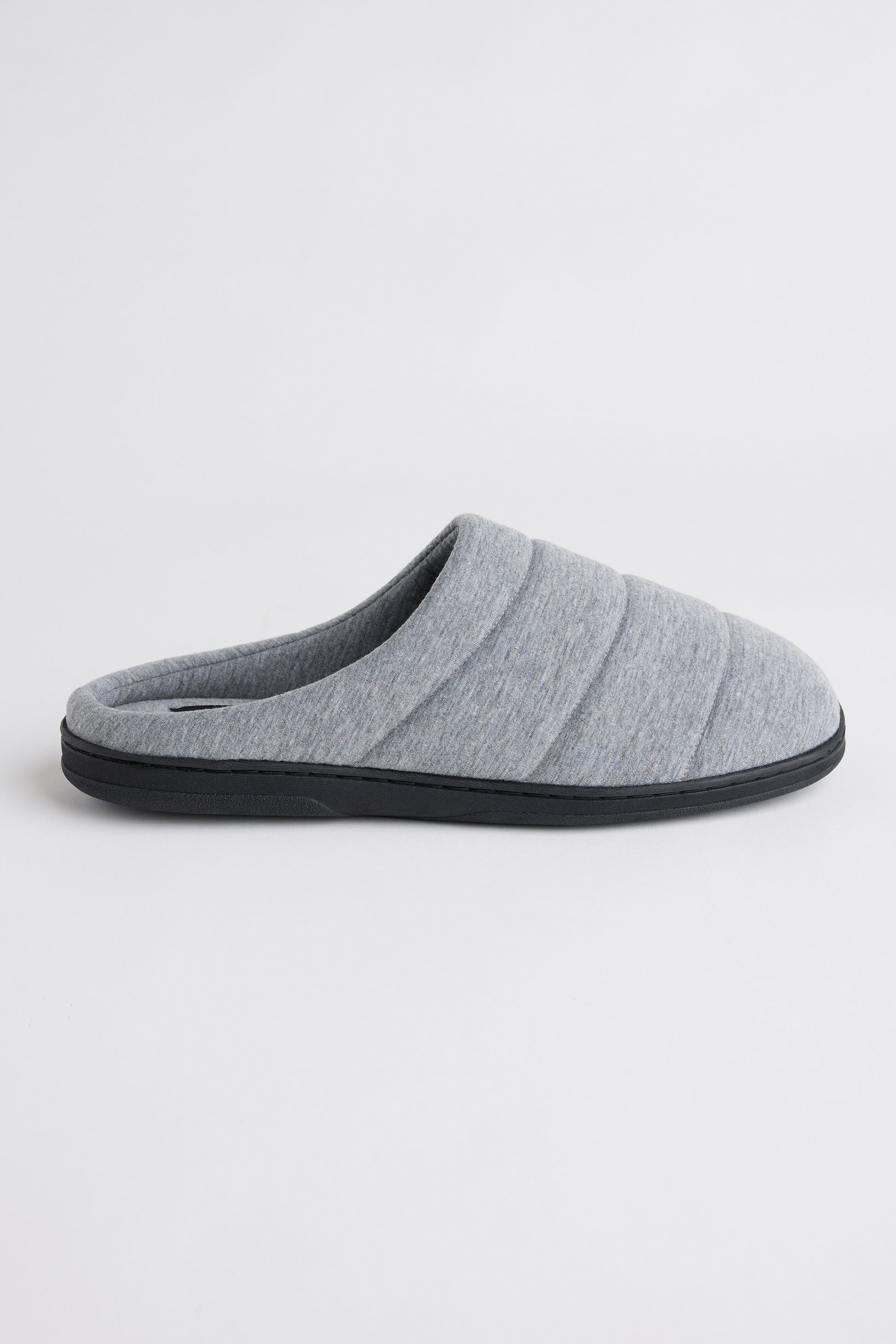 Pantoufles mules matelassées - Homme && GRIS MIXTE