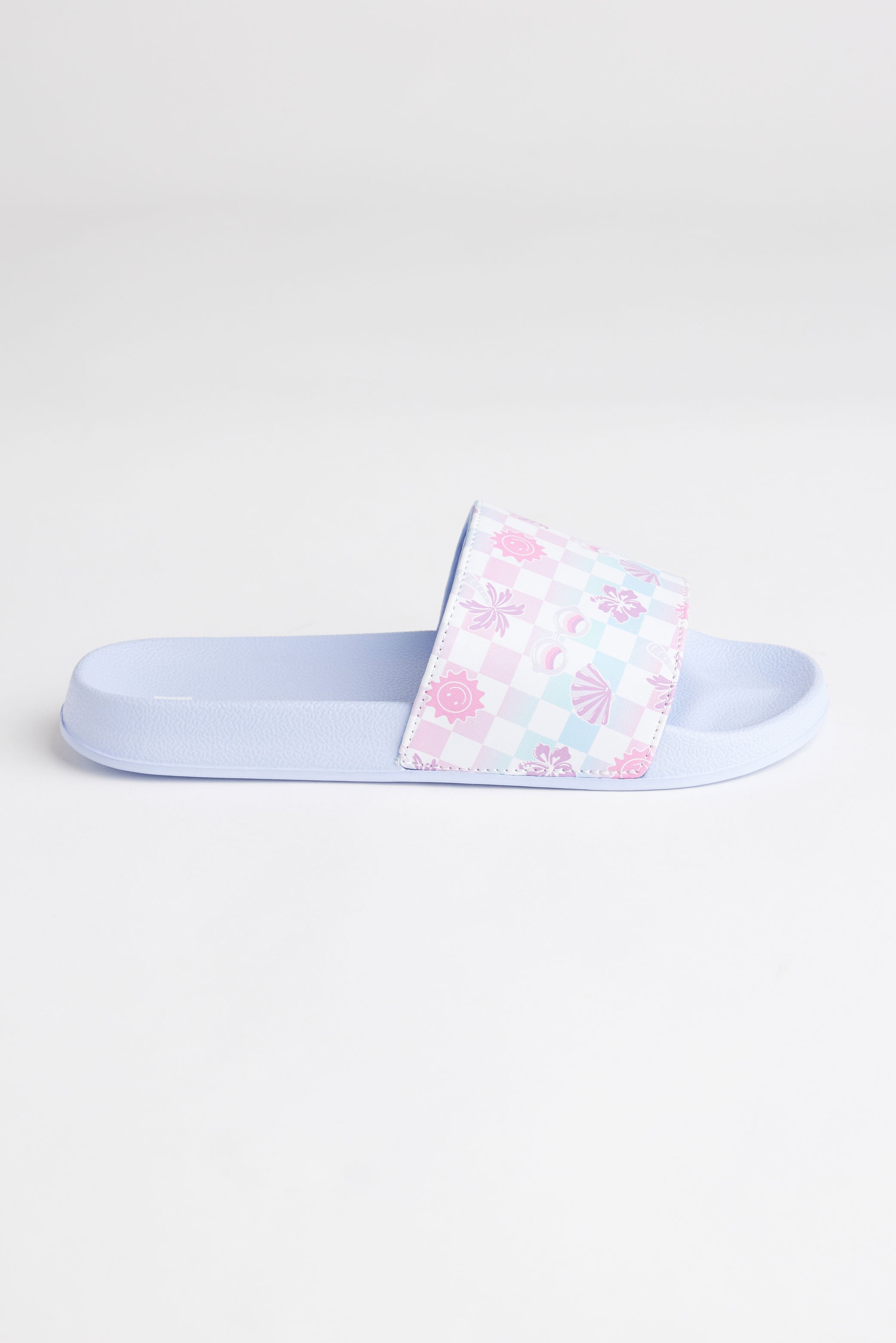Sandales slide en Eva - Ado fille && BLEU