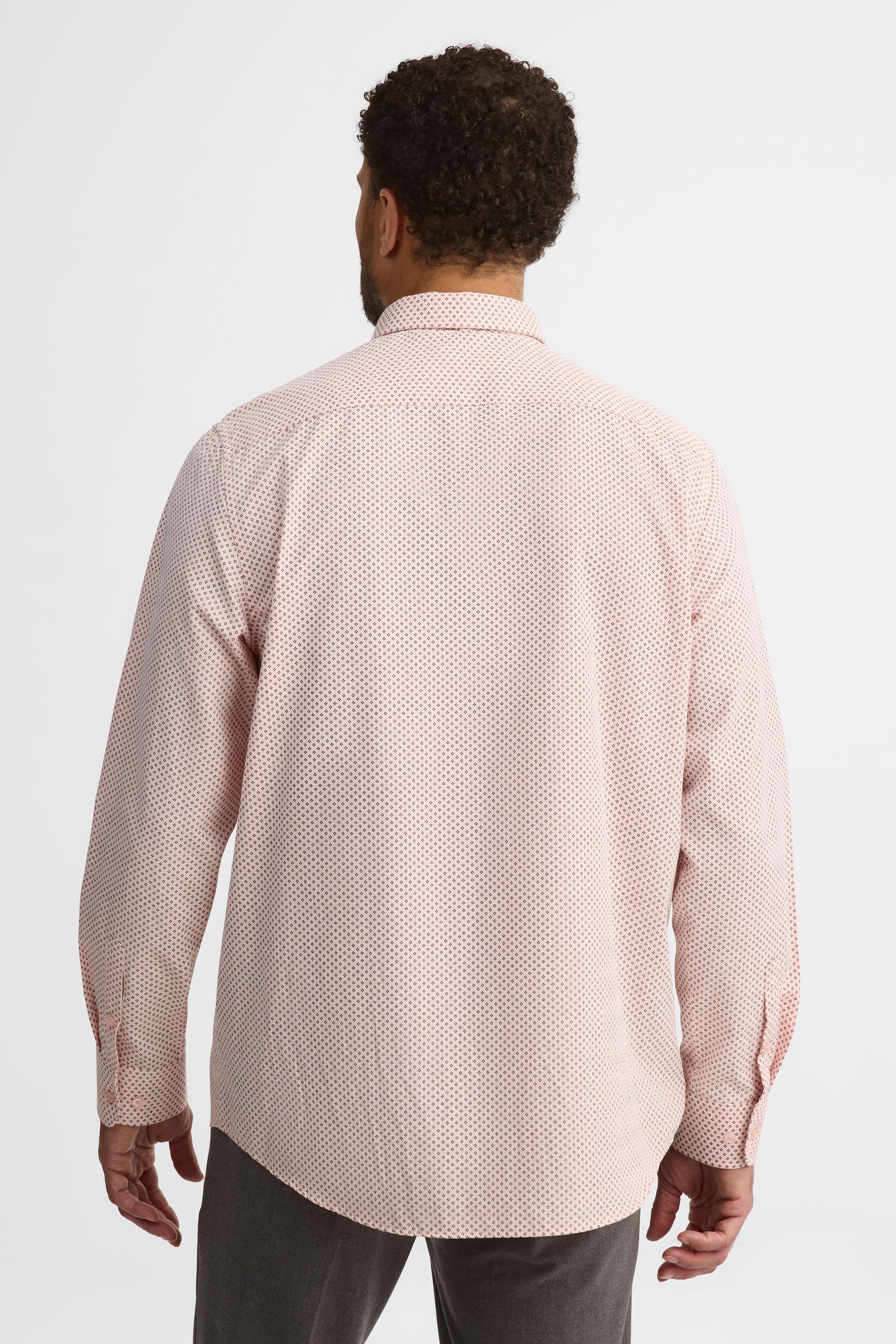 Chemise coupe régulière et cravate - Homme && ROSE
