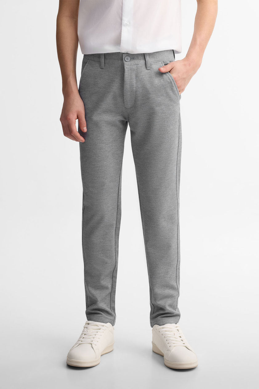 Pantalon habillé - Ado garçon && GRIS