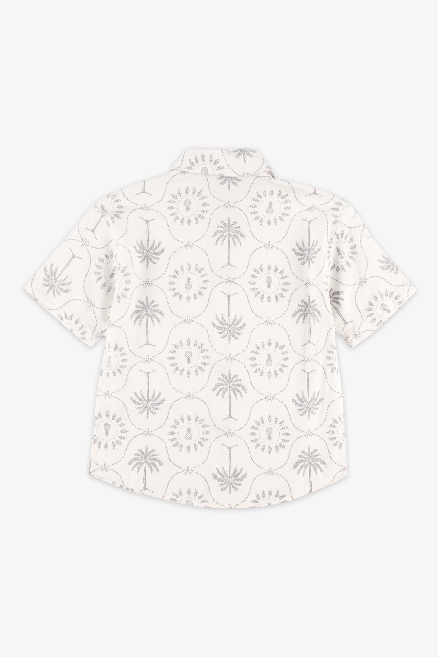 Chemise manches courtes - Enfant garçon && BEIGE/MULTI