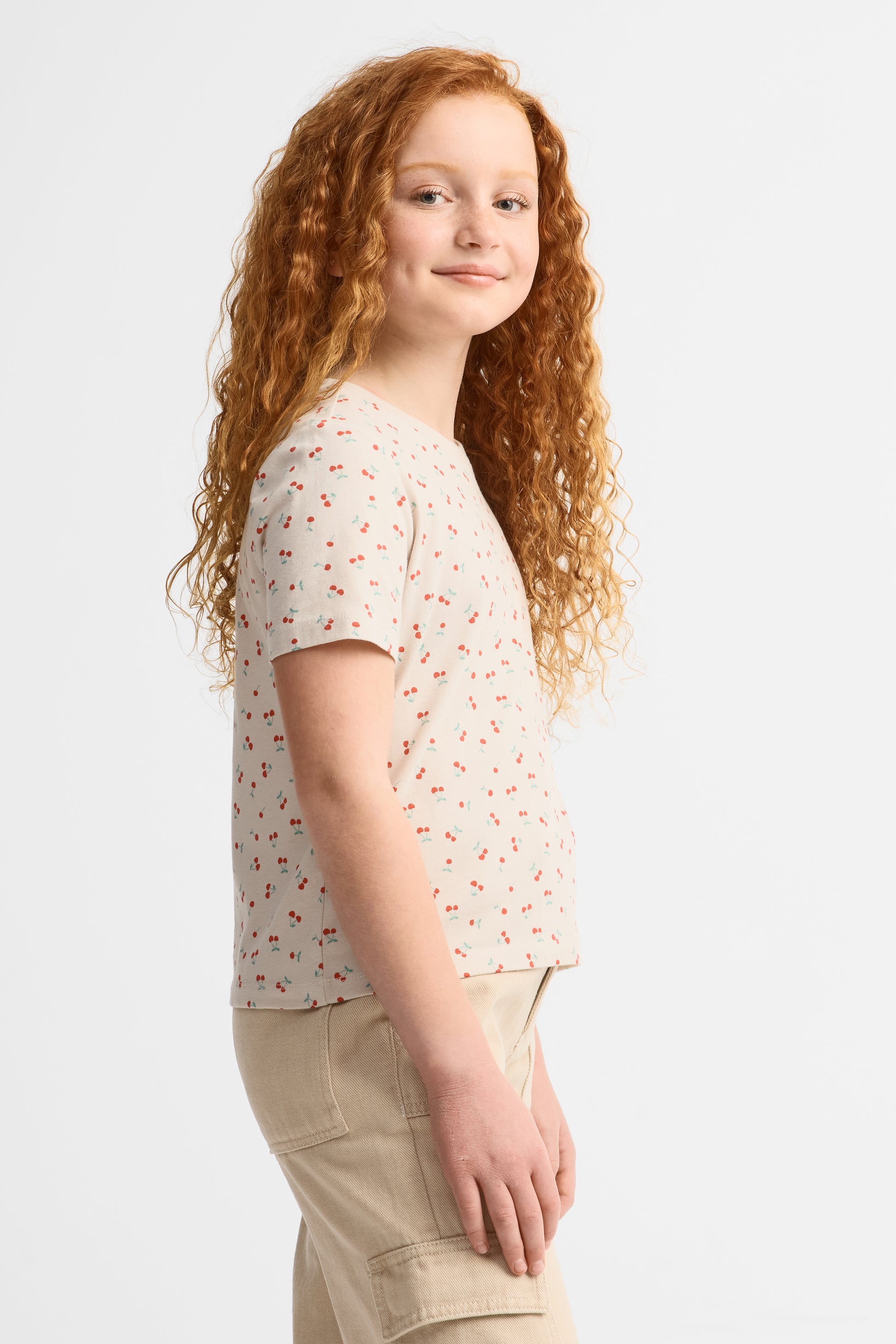 Lot de 2 t-shirts coton - Ado fille && BLANC