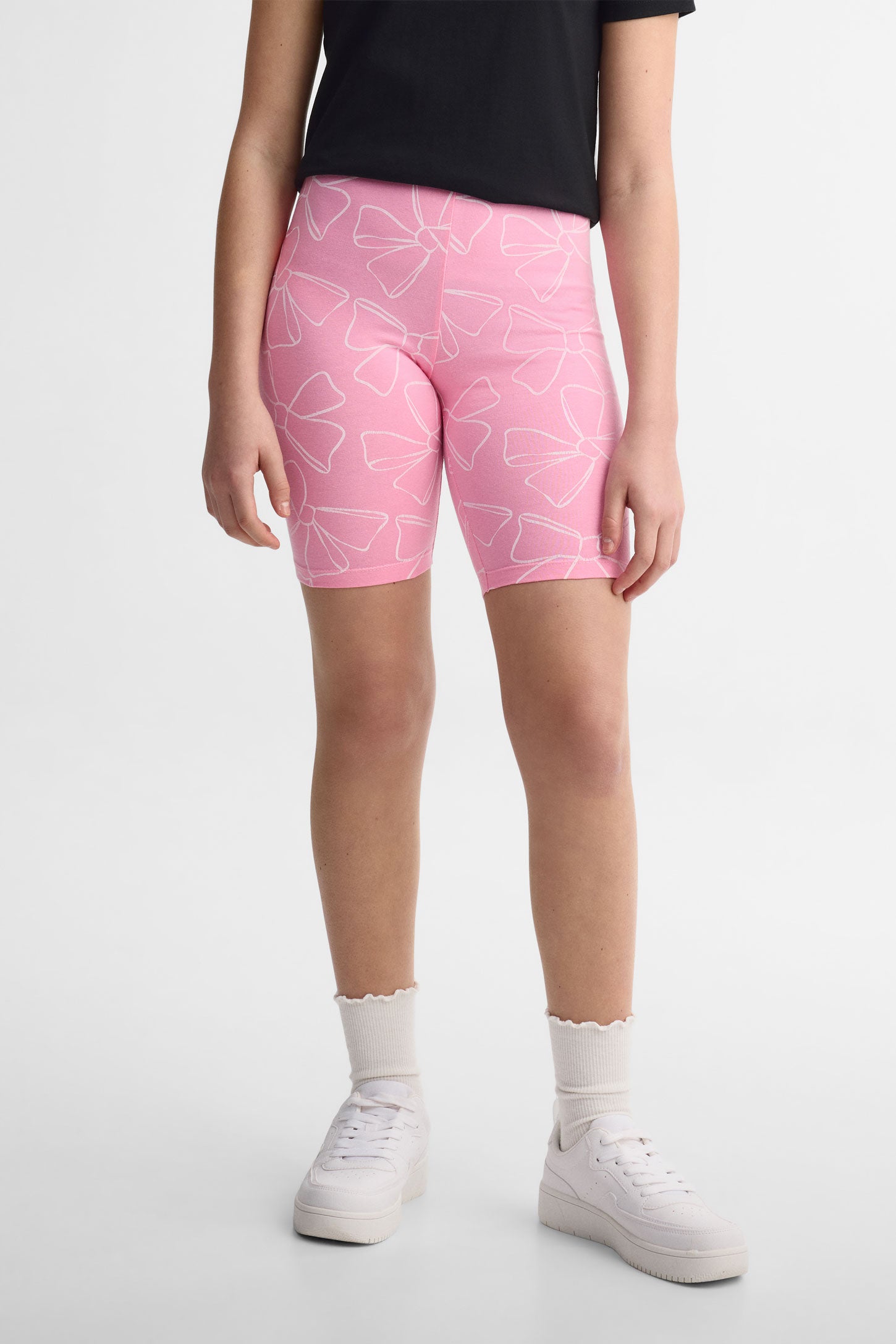 Lot de 2 cuissards en coton - Ado fille && ROSE MULTI