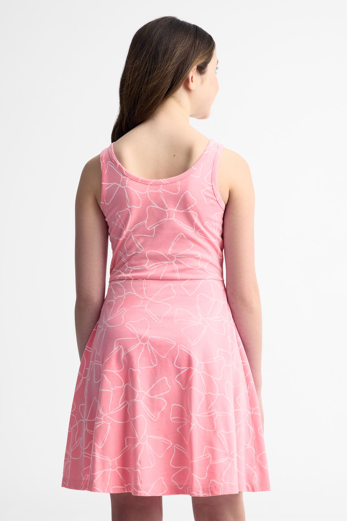 Lot de 2 robes patineuses - Ado fille && ROSE MULTI