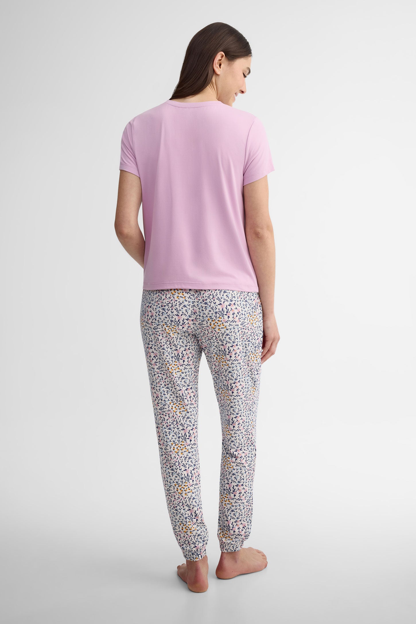 Pyjama 3-pièces - Femme && MAUVE