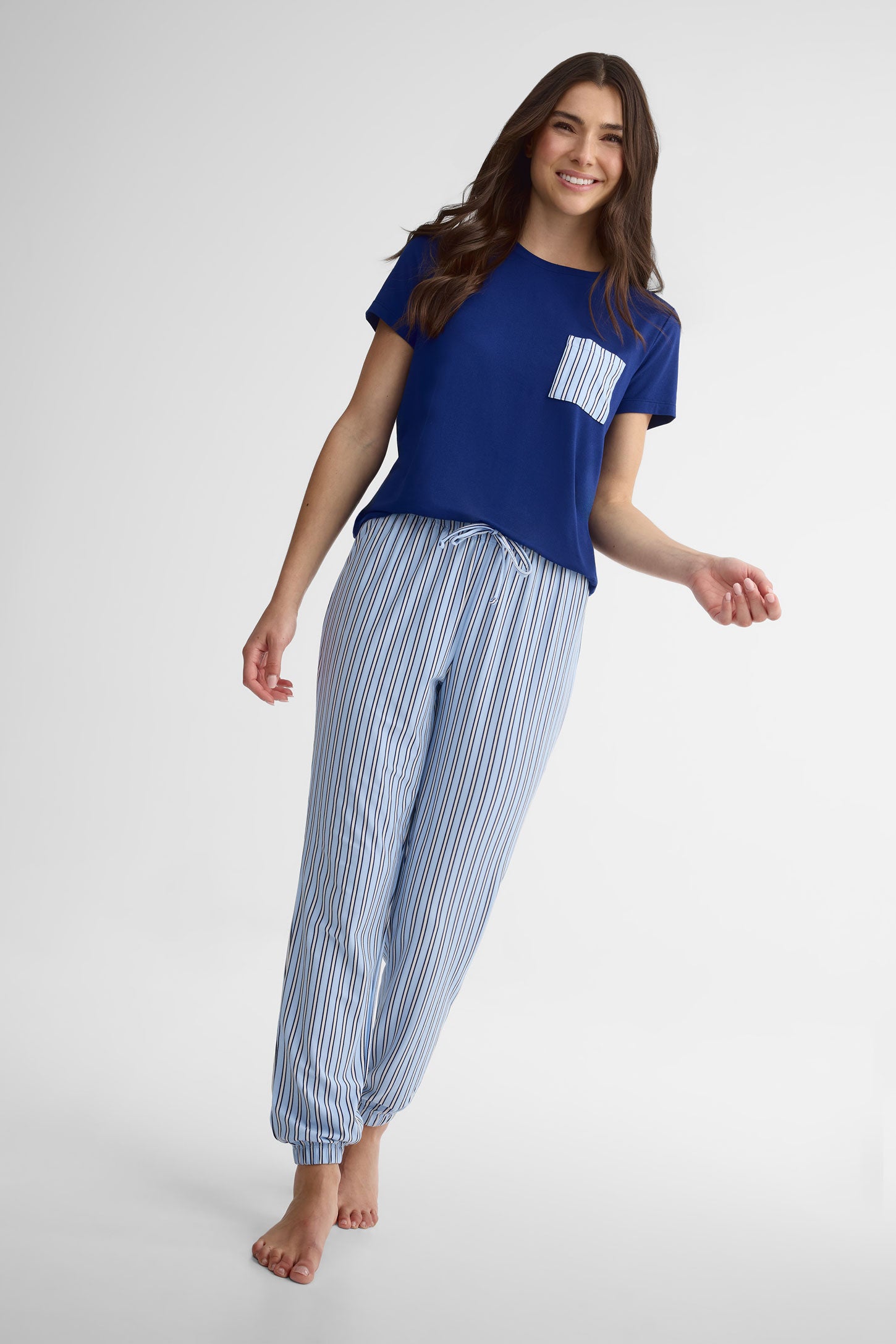 Pyjama 3-pièces - Femme && MARIN