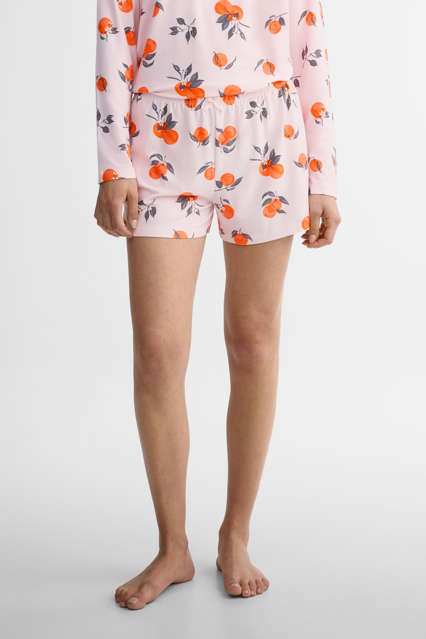 Lot de 2 shorts pyjama - Femme && ROSE MULTI