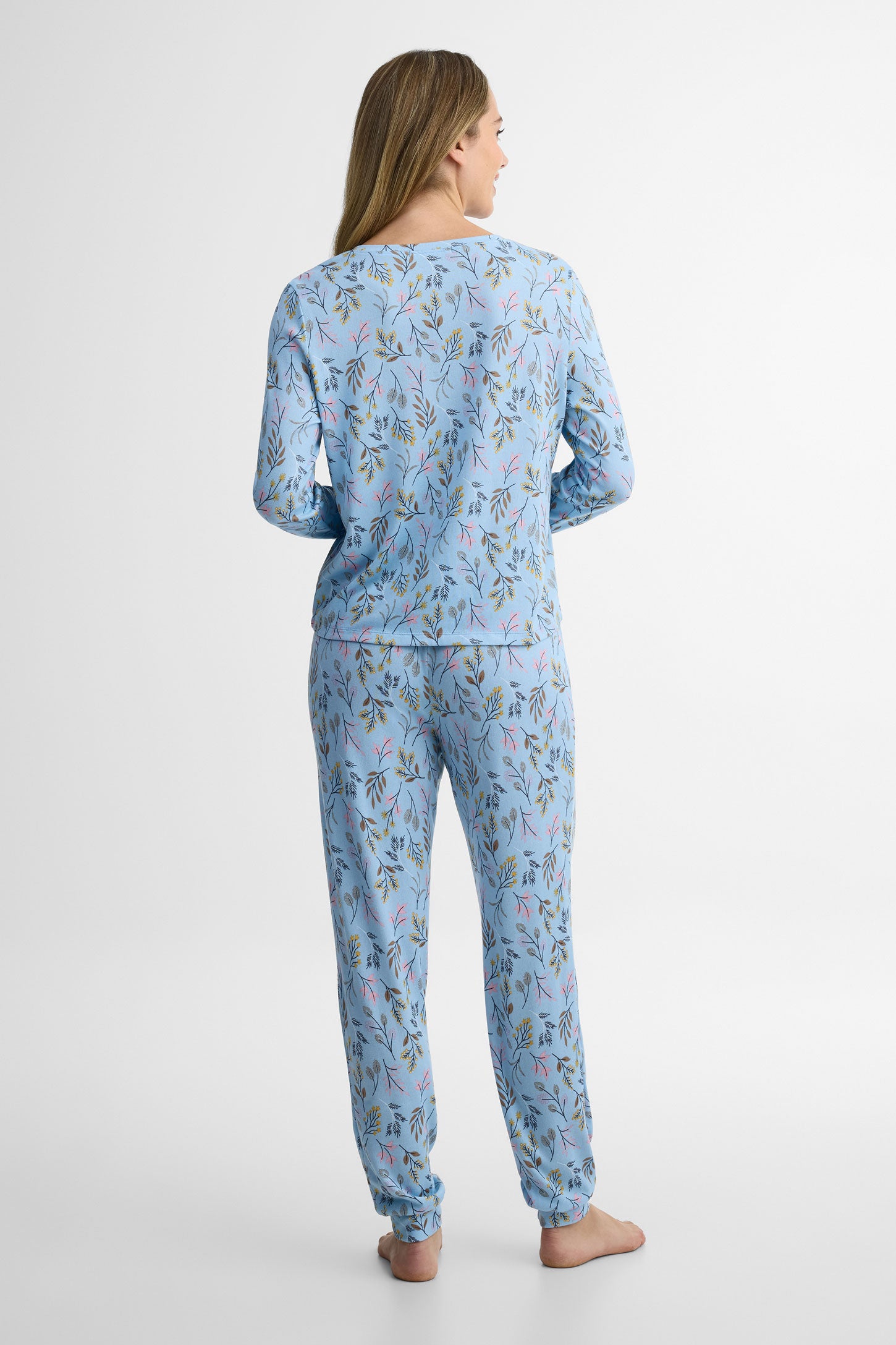 Pyjama 2 pièces - Femme && BLEU MULTI
