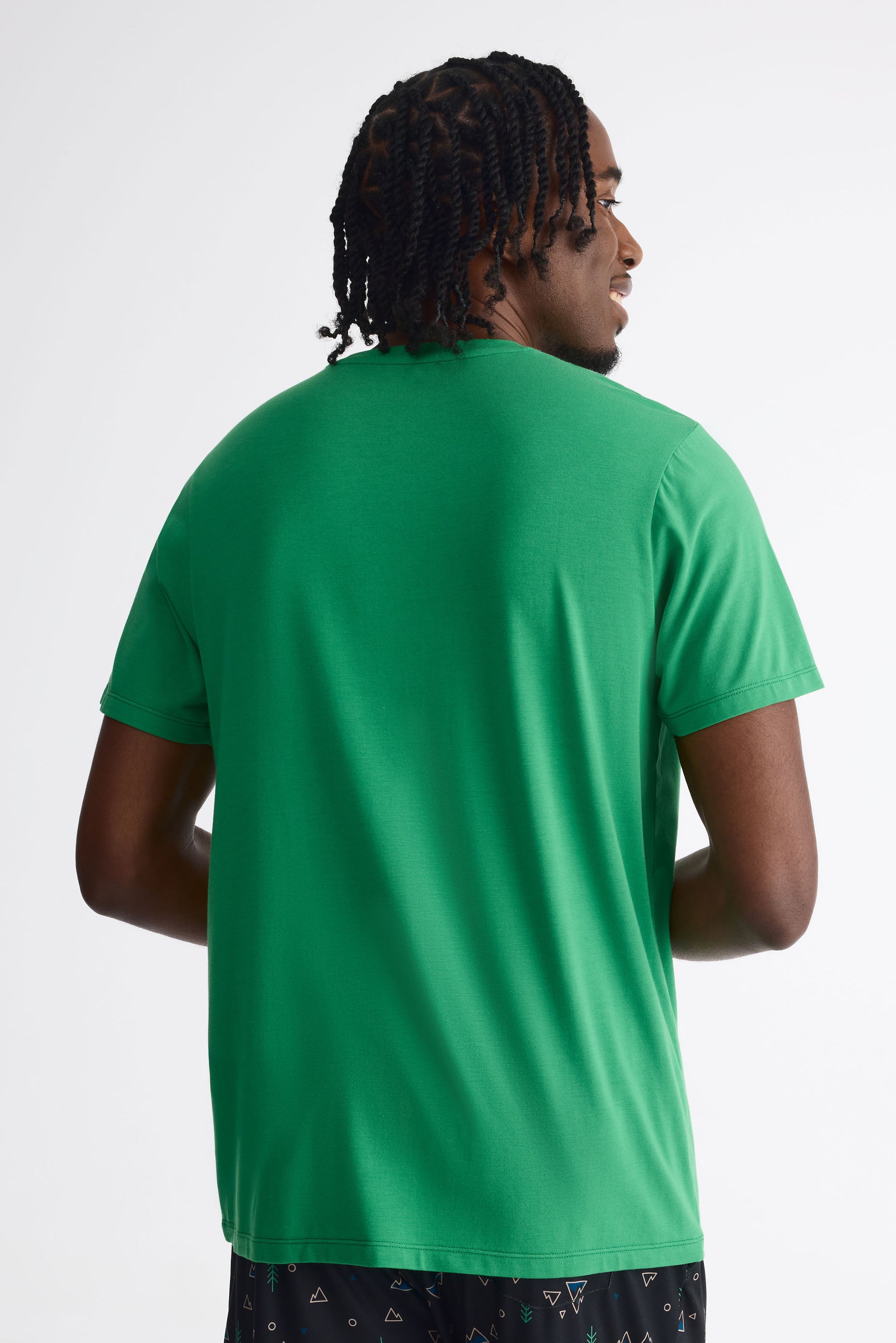 Haut pyjama graphique 2/40$ – Homme && VERT
