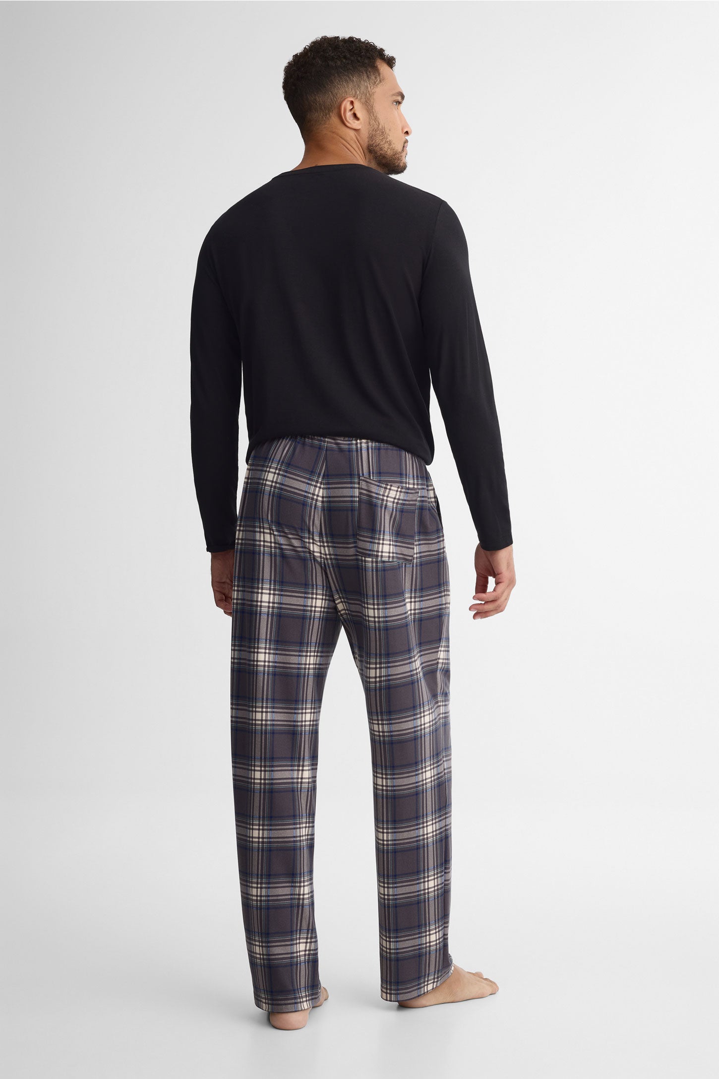 Pantalon pyjama imprimé 2/40$ – Homme && CHARBON/MULTI