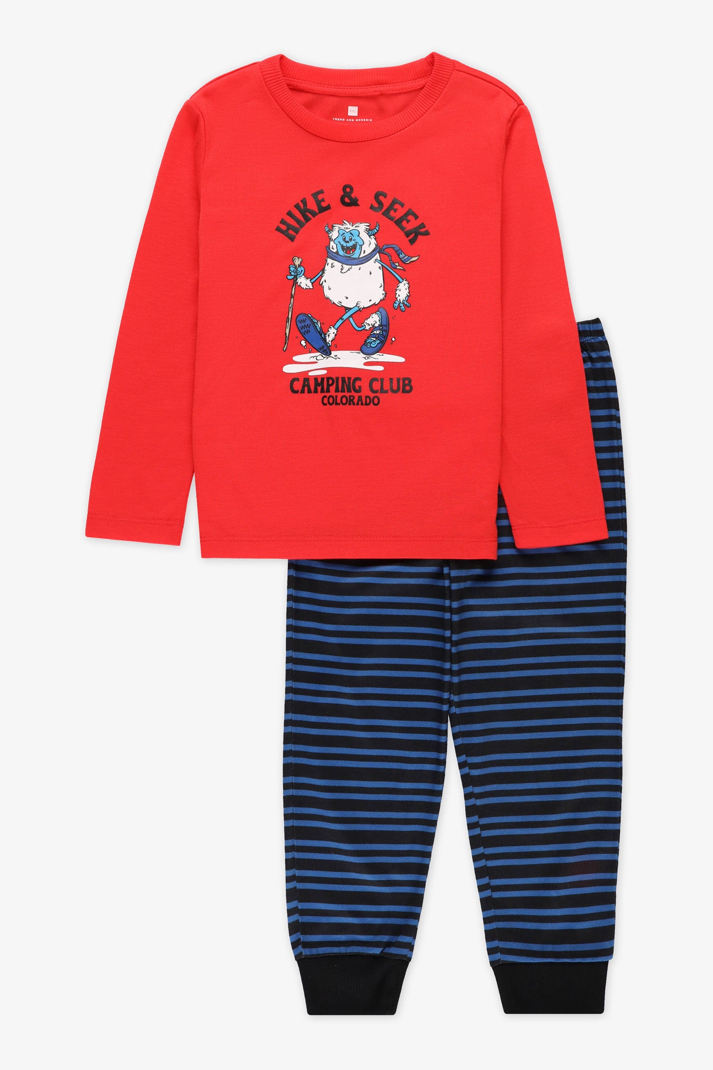 Ensemble pyjama graphique 2/35$ - Enfant garçon && ROUGE