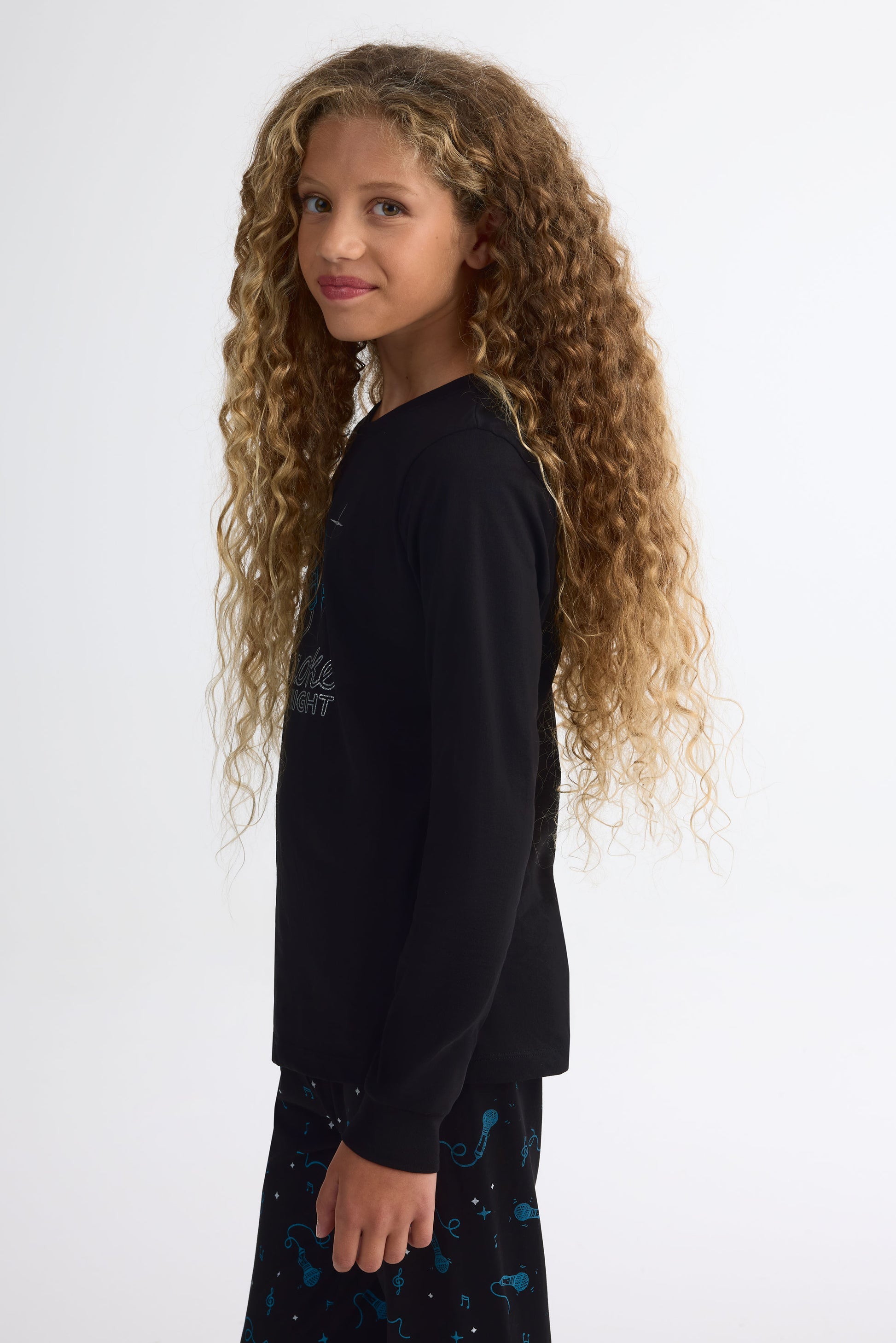 Ensemble pyjama 2 pièces 2/40$ - Ado fille && NOIR