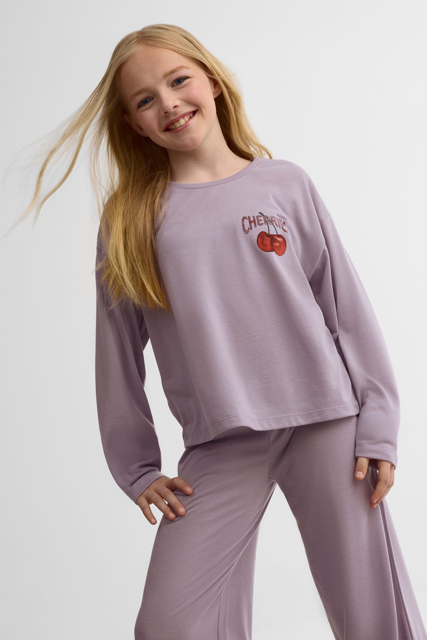 Ensemble pyjama 2 pièces 2/40$ – Ado fille && LAVANDE