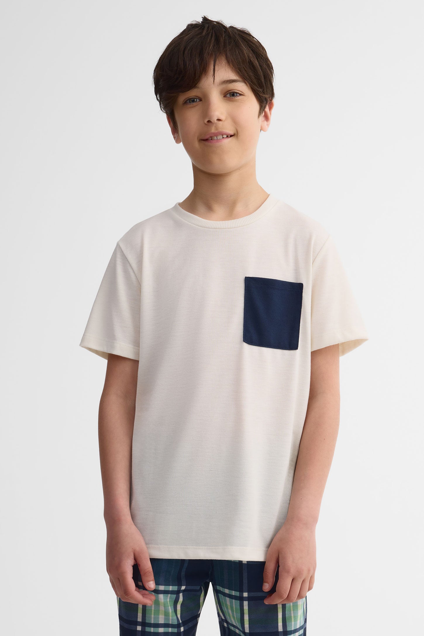 Pyjama 3 pièces imprimé - Enfant garçon && BEIGE