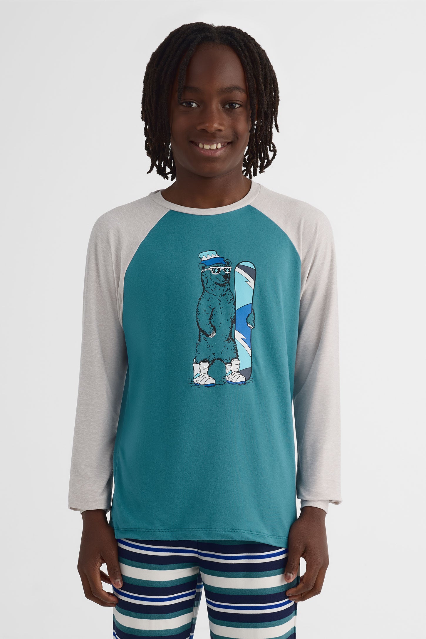 Ensemble pyjama graphique – Ado garçon && SARCELLE
