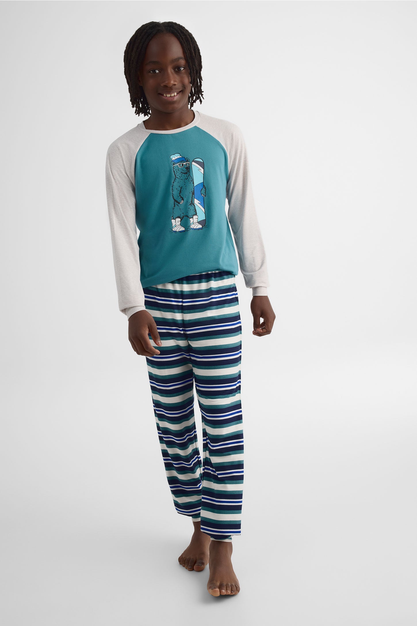 Ensemble pyjama graphique – Ado garçon && SARCELLE
