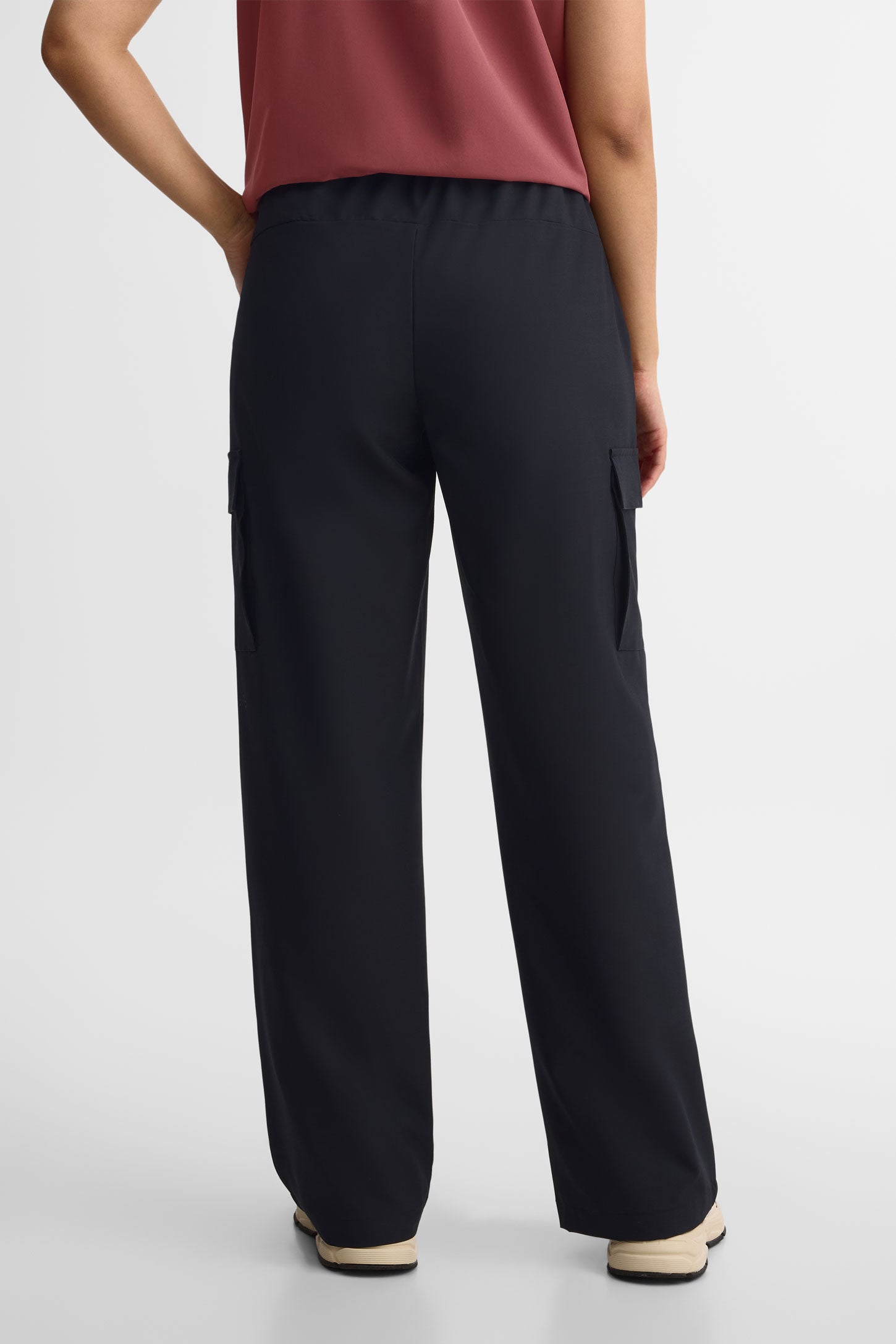 Pantalon jambe large - Femme - Aubainerie