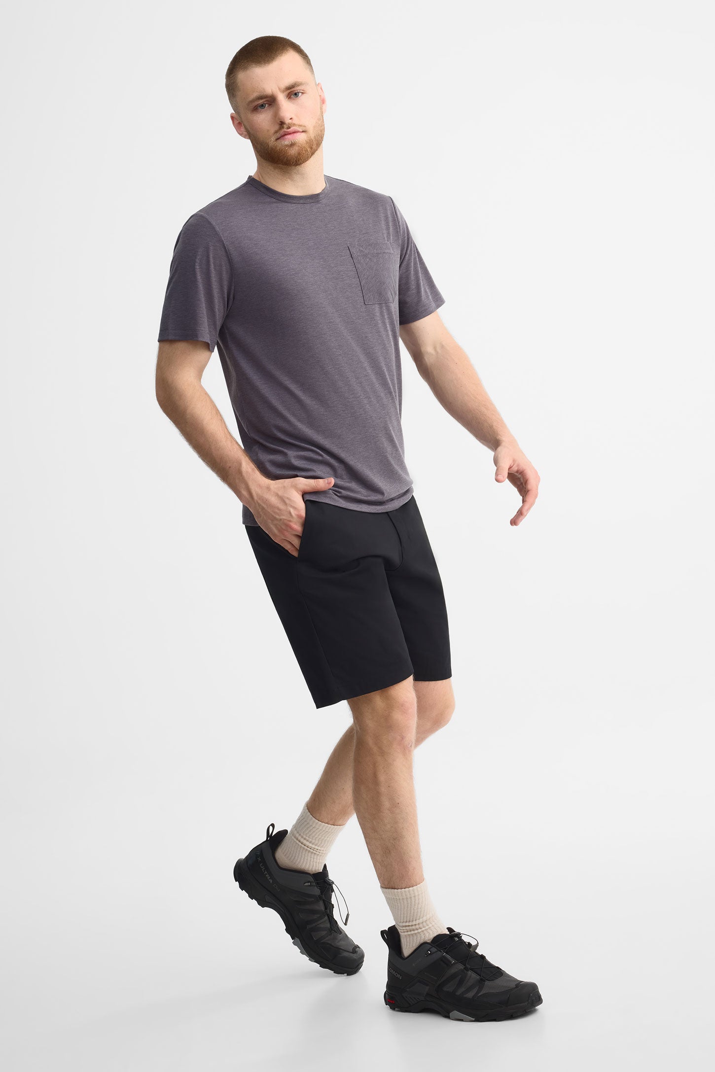 Short en modal - Homme && NOIR