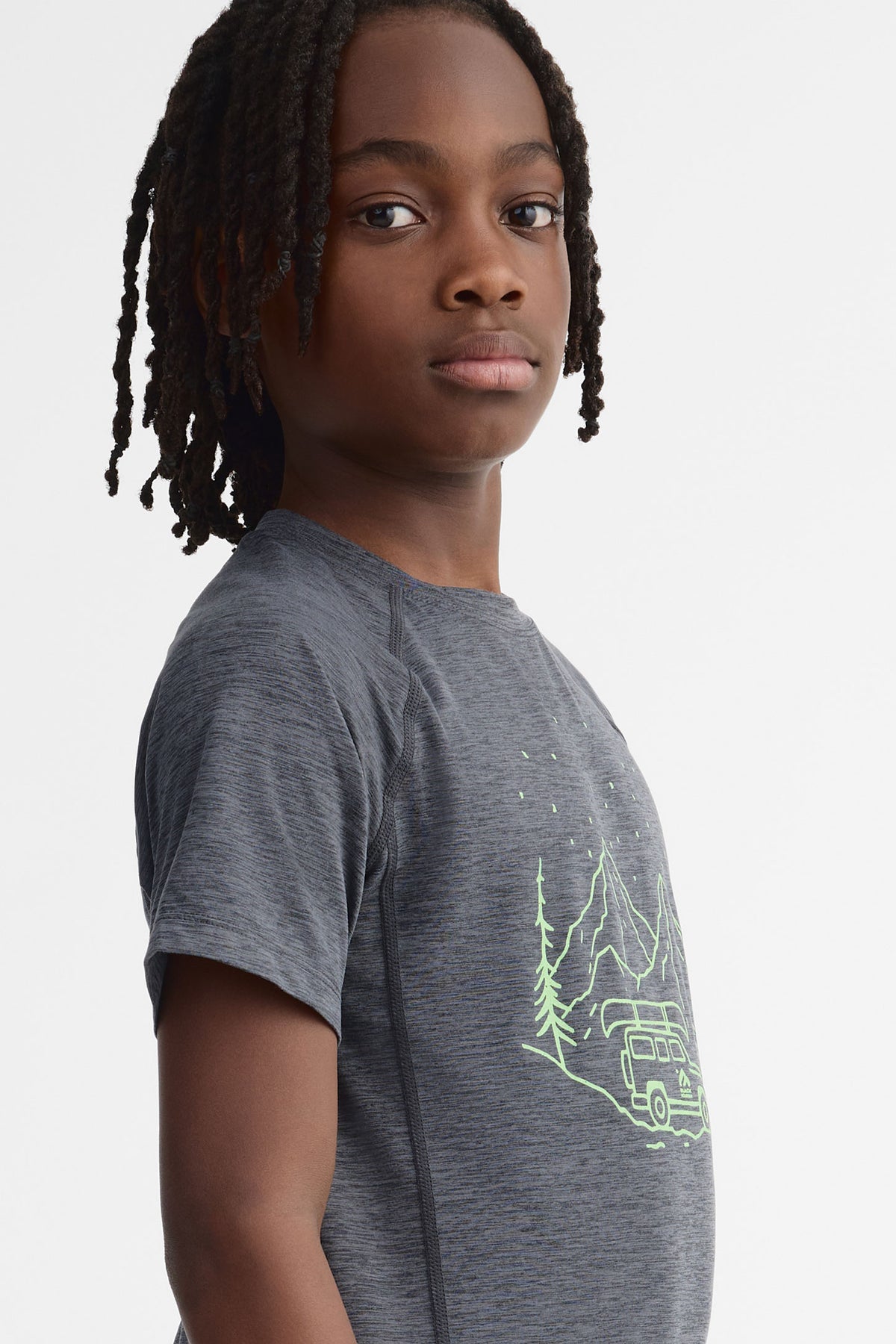 T-shirt De Protection EVOC Enduro Mixte - Taille XL, Gris Carbone, Protections D'épaule Amovibles EN 1621-1 Niveau 2