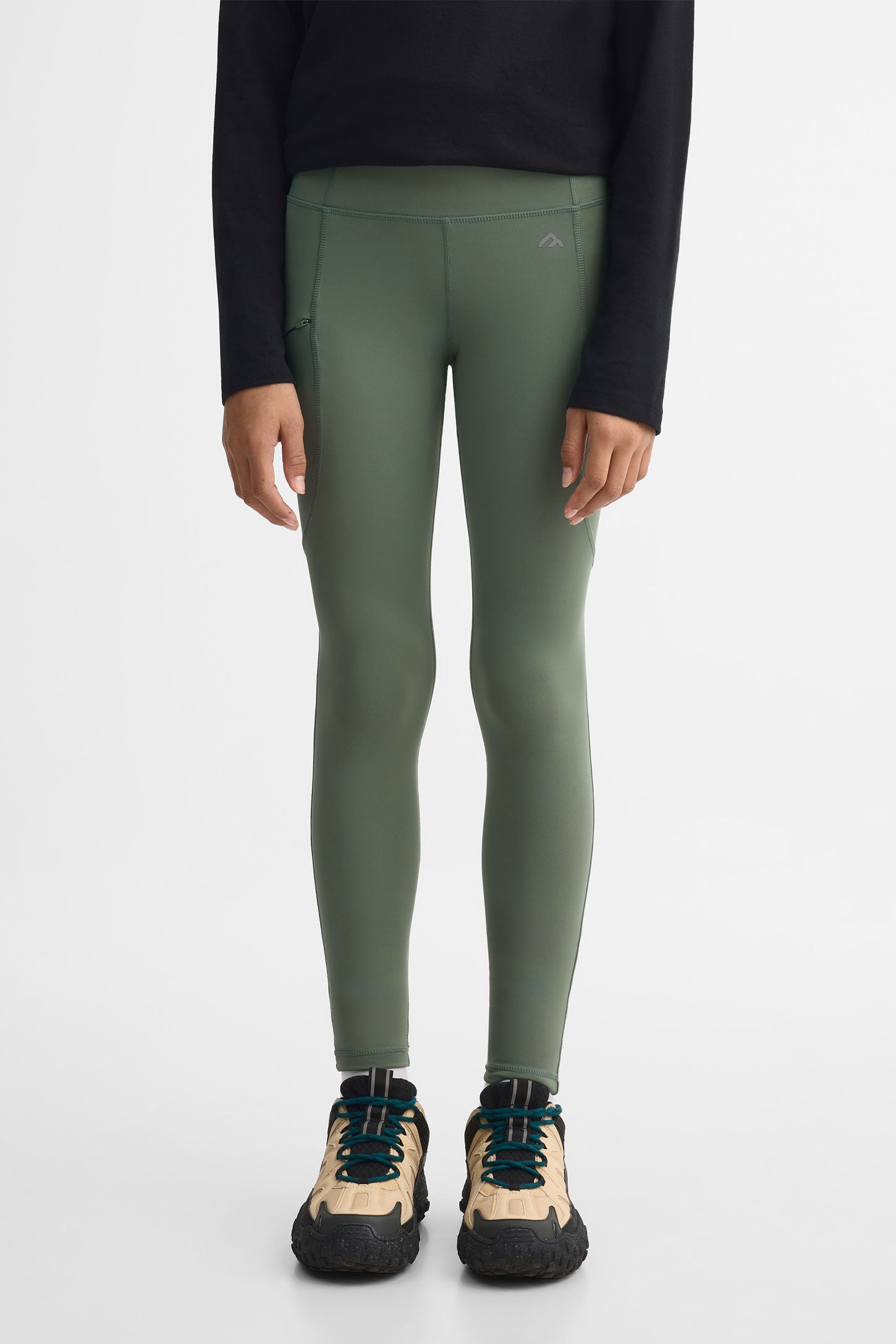 Legging compression - Ado fille && VERT