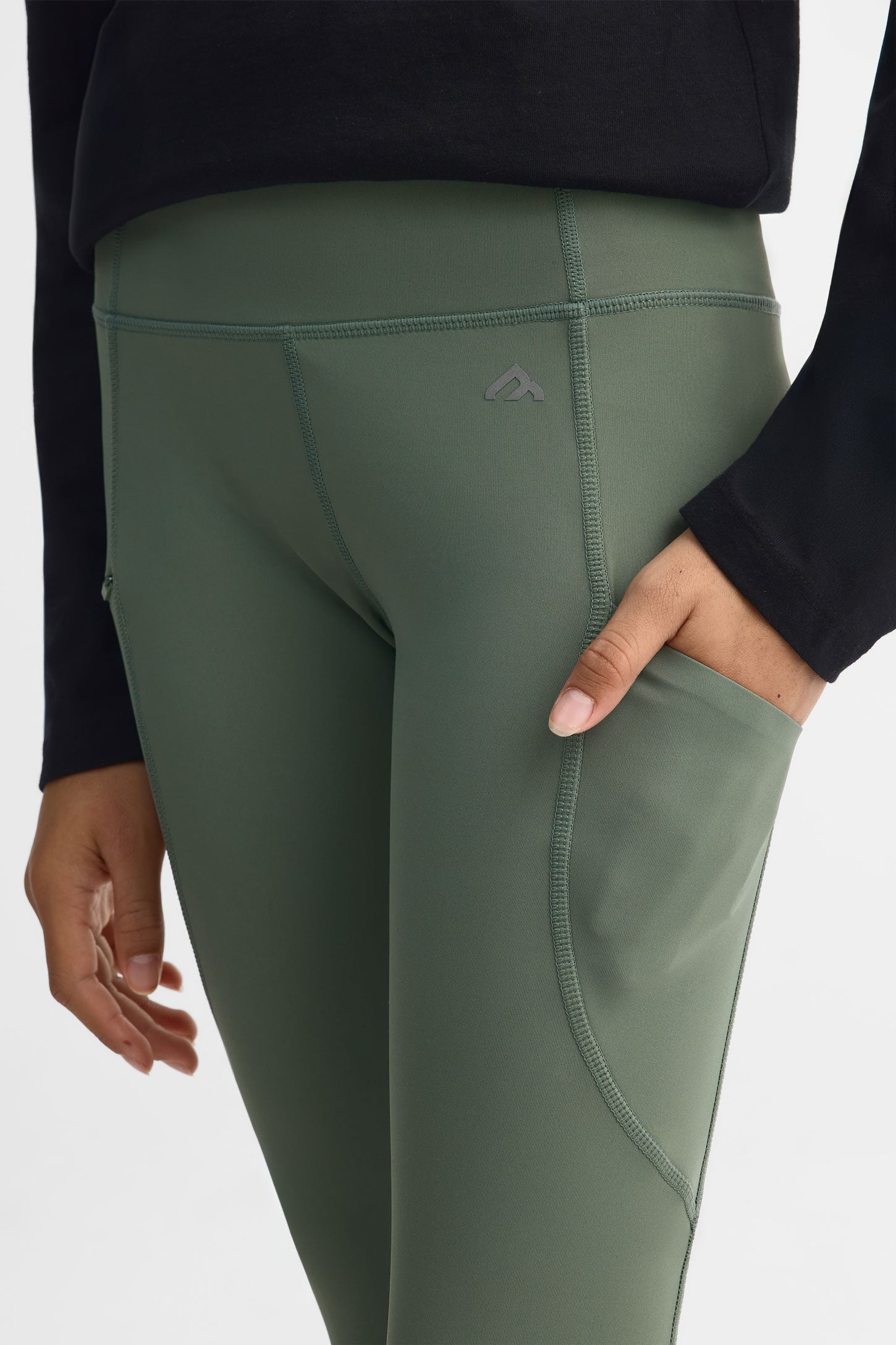 Legging compression - Ado fille && VERT