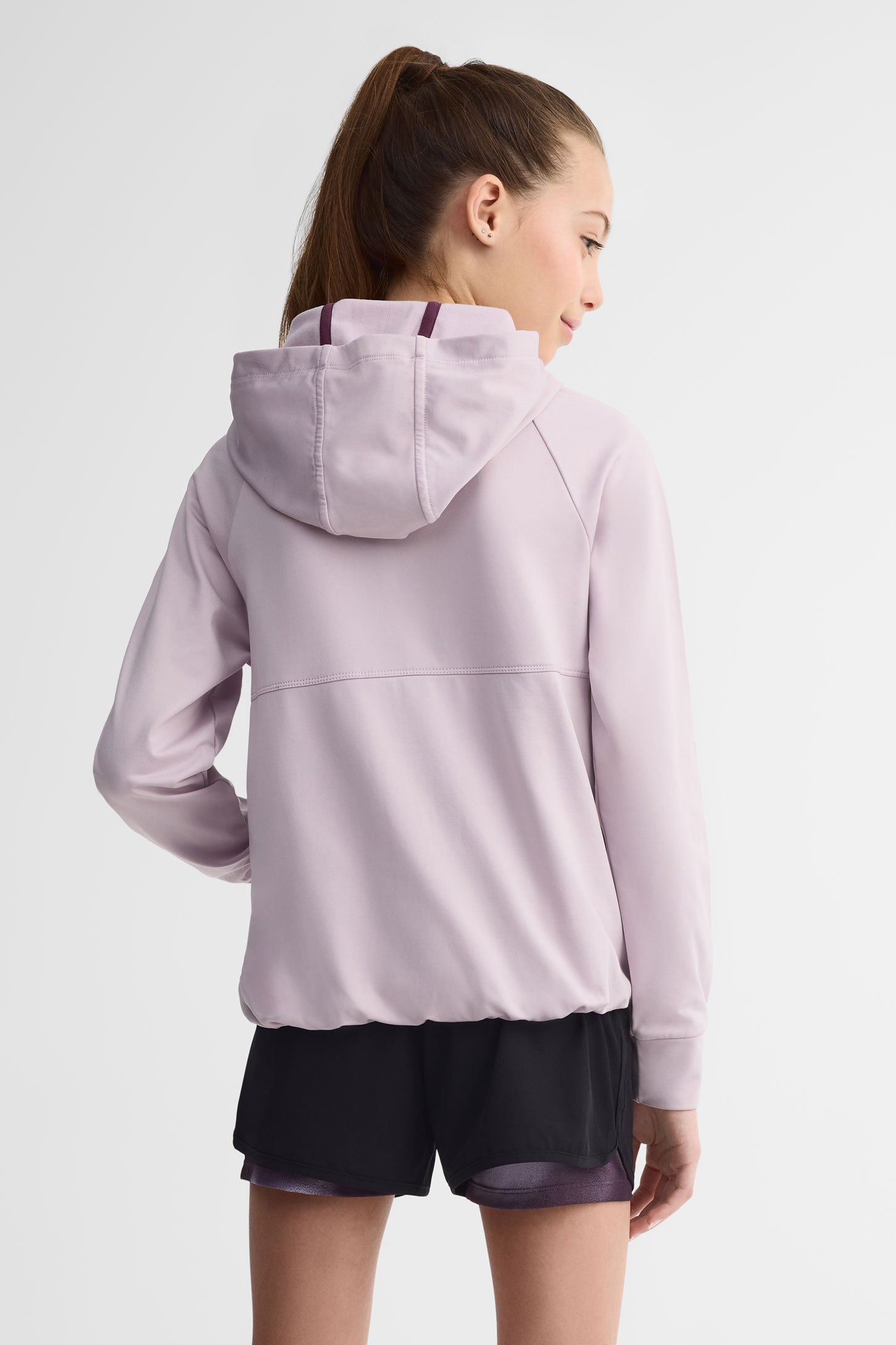 Chandail à capuchon - Ado fille && LILAS