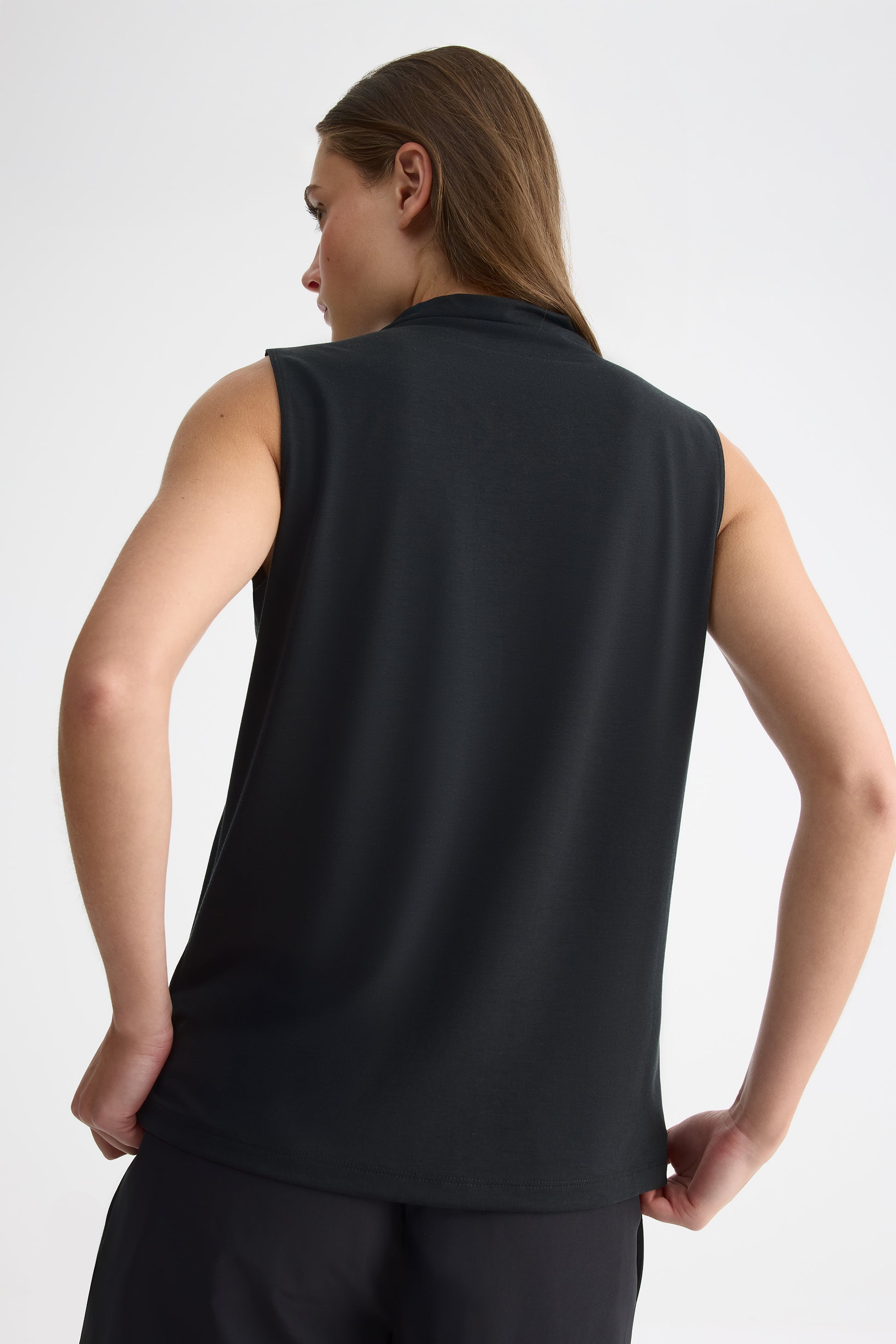 Camisole col montant - Femme && NOIR