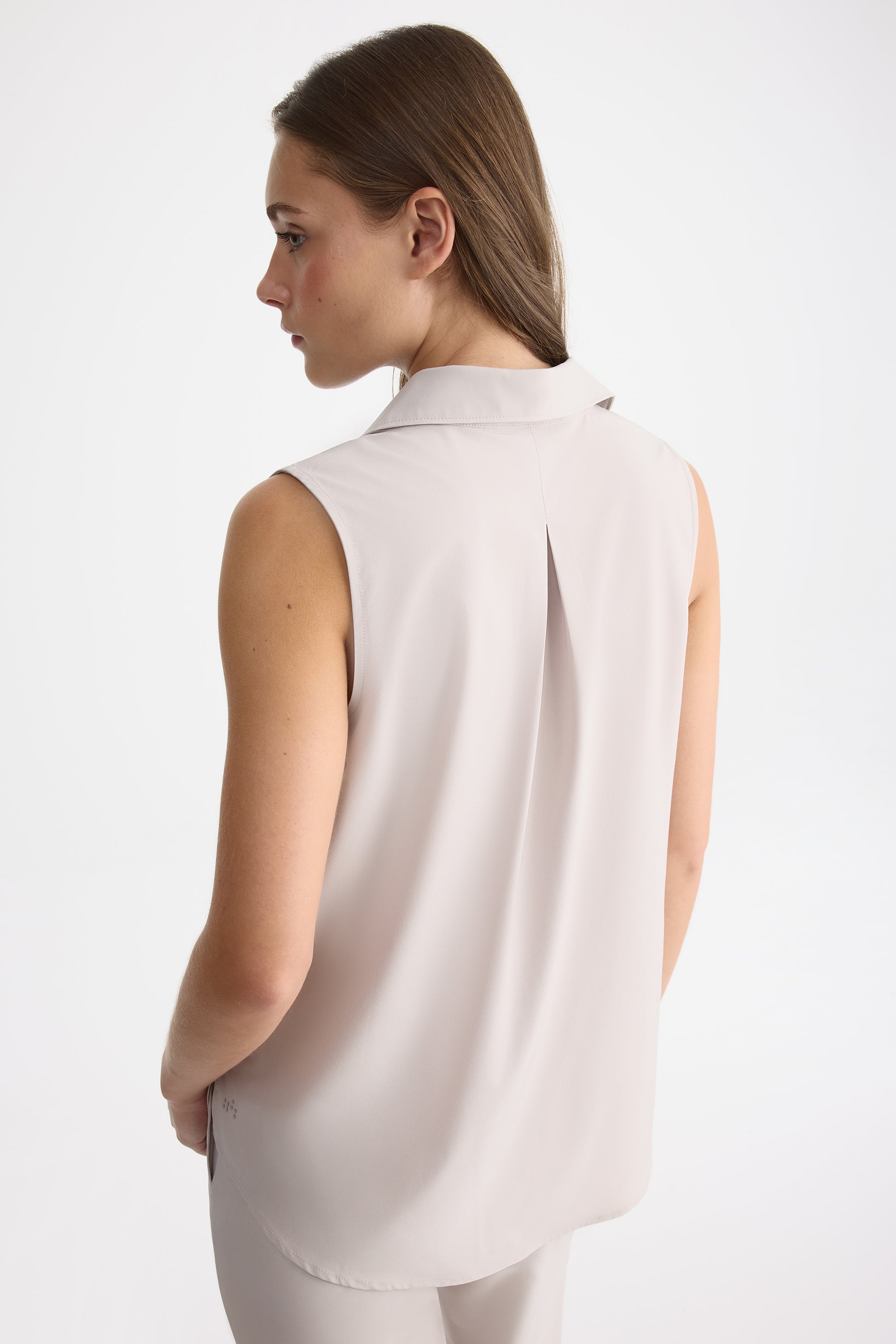 Chemise sans manches – Femme && GRIS