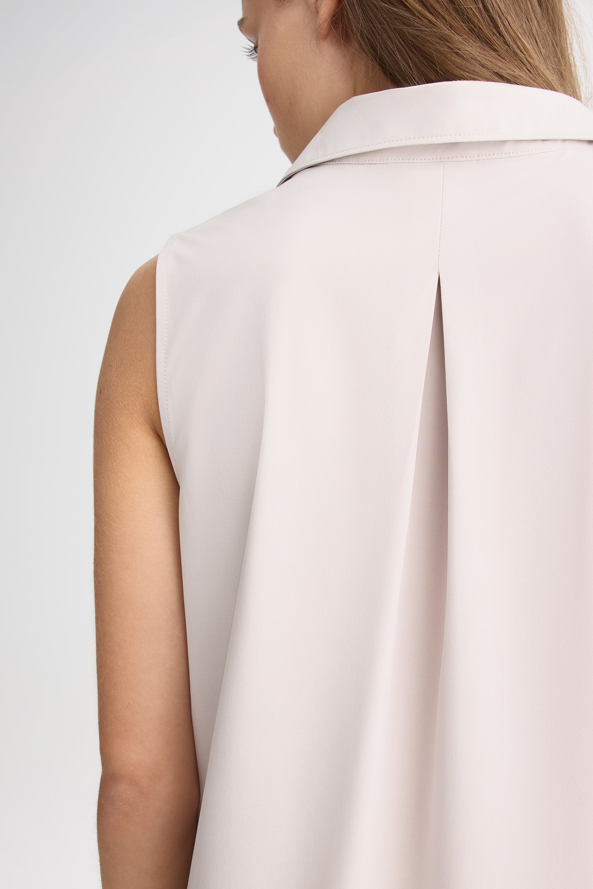 Chemise sans manches – Femme && GRIS