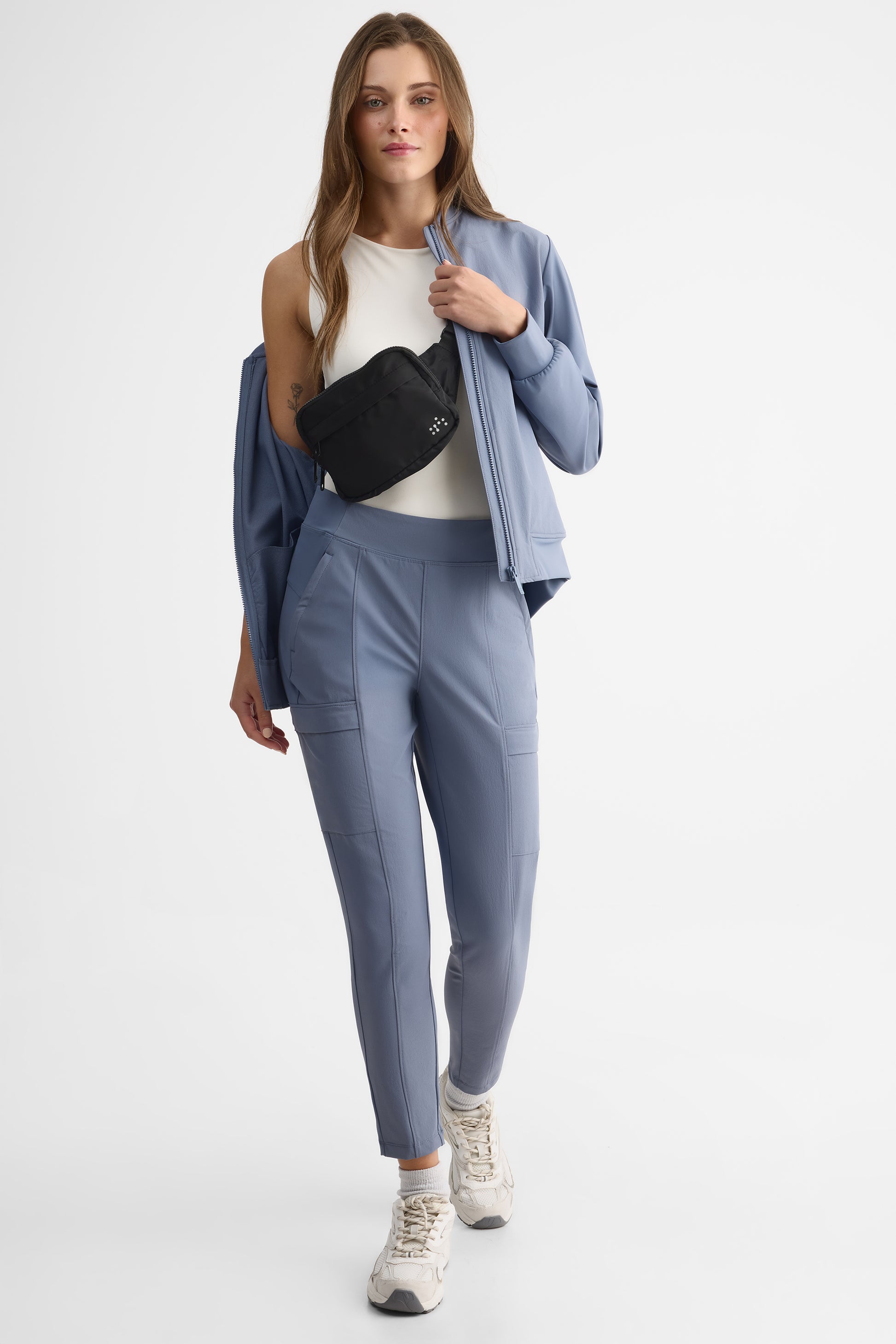 Pantalon cargo – Femme && GRIS