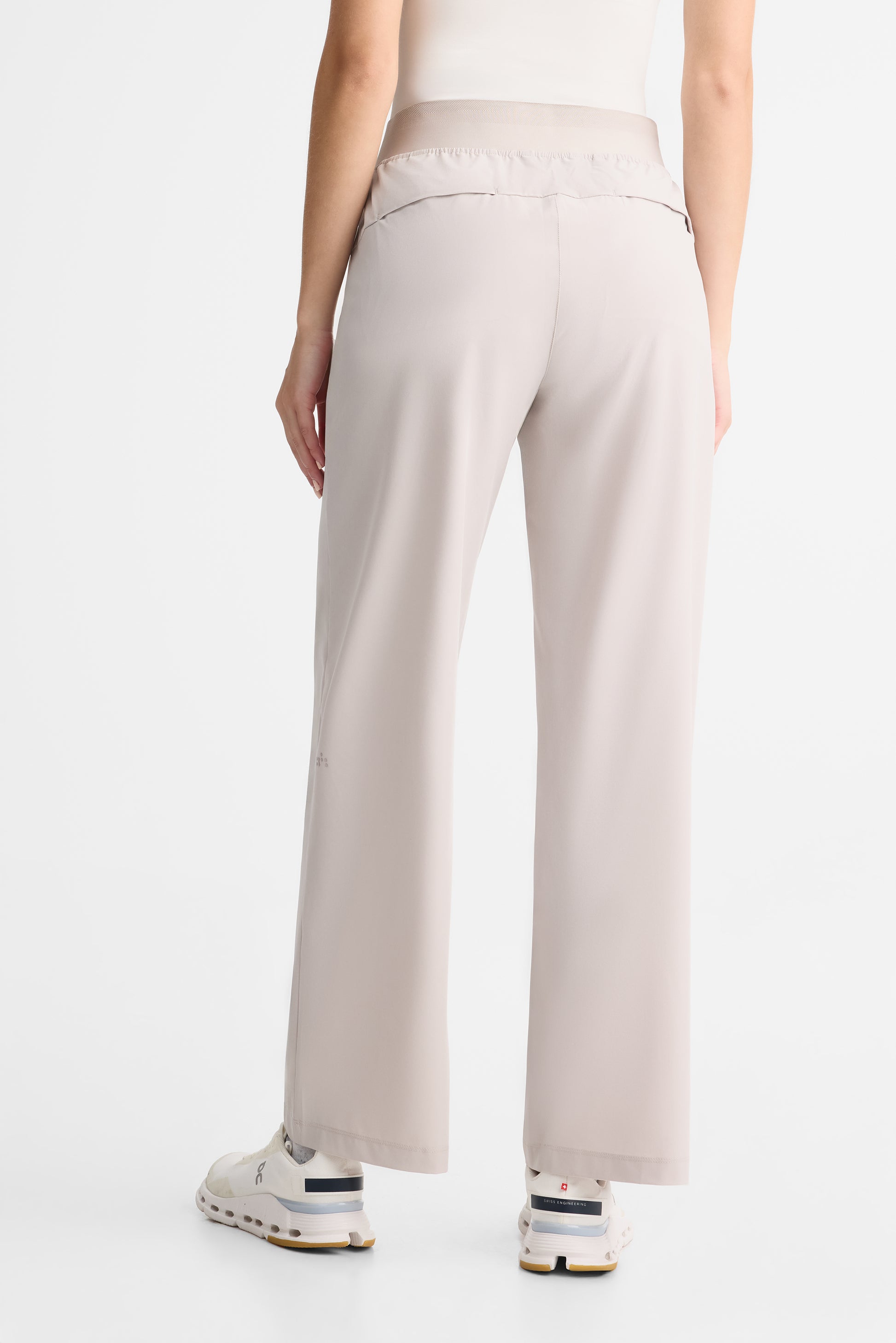 Pantalon Jambe Large – Femme && GRIS